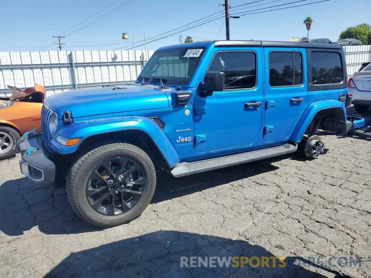 1 Photograph of a damaged car 1C4JJXP62PW651416 JEEP WRANGLER 2023