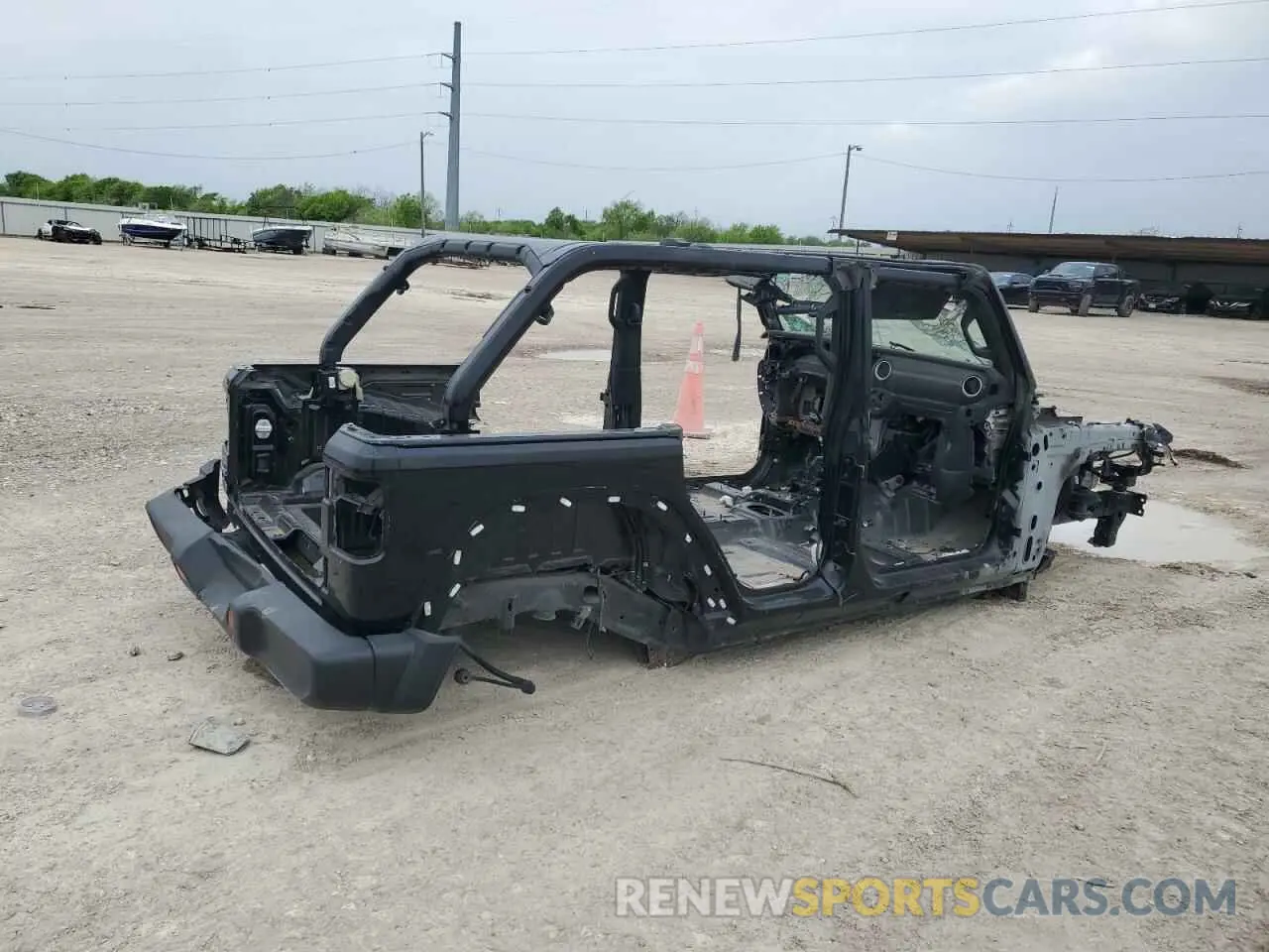 3 Photograph of a damaged car 1C4JJXP63PW552815 JEEP WRANGLER 2023