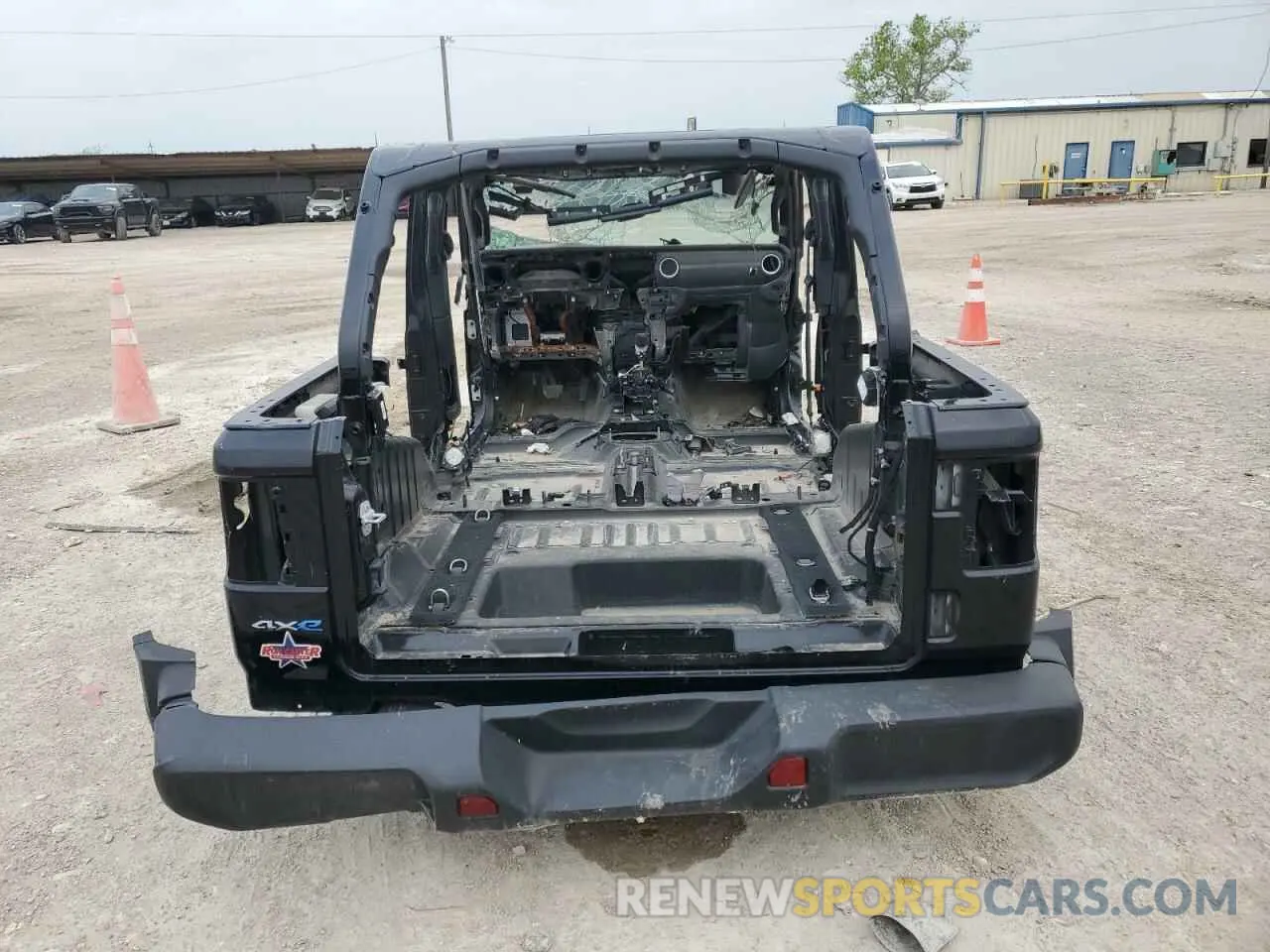 6 Photograph of a damaged car 1C4JJXP63PW552815 JEEP WRANGLER 2023