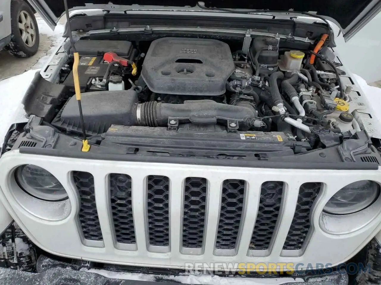 11 Photograph of a damaged car 1C4JJXP64PW580929 JEEP WRANGLER 2023