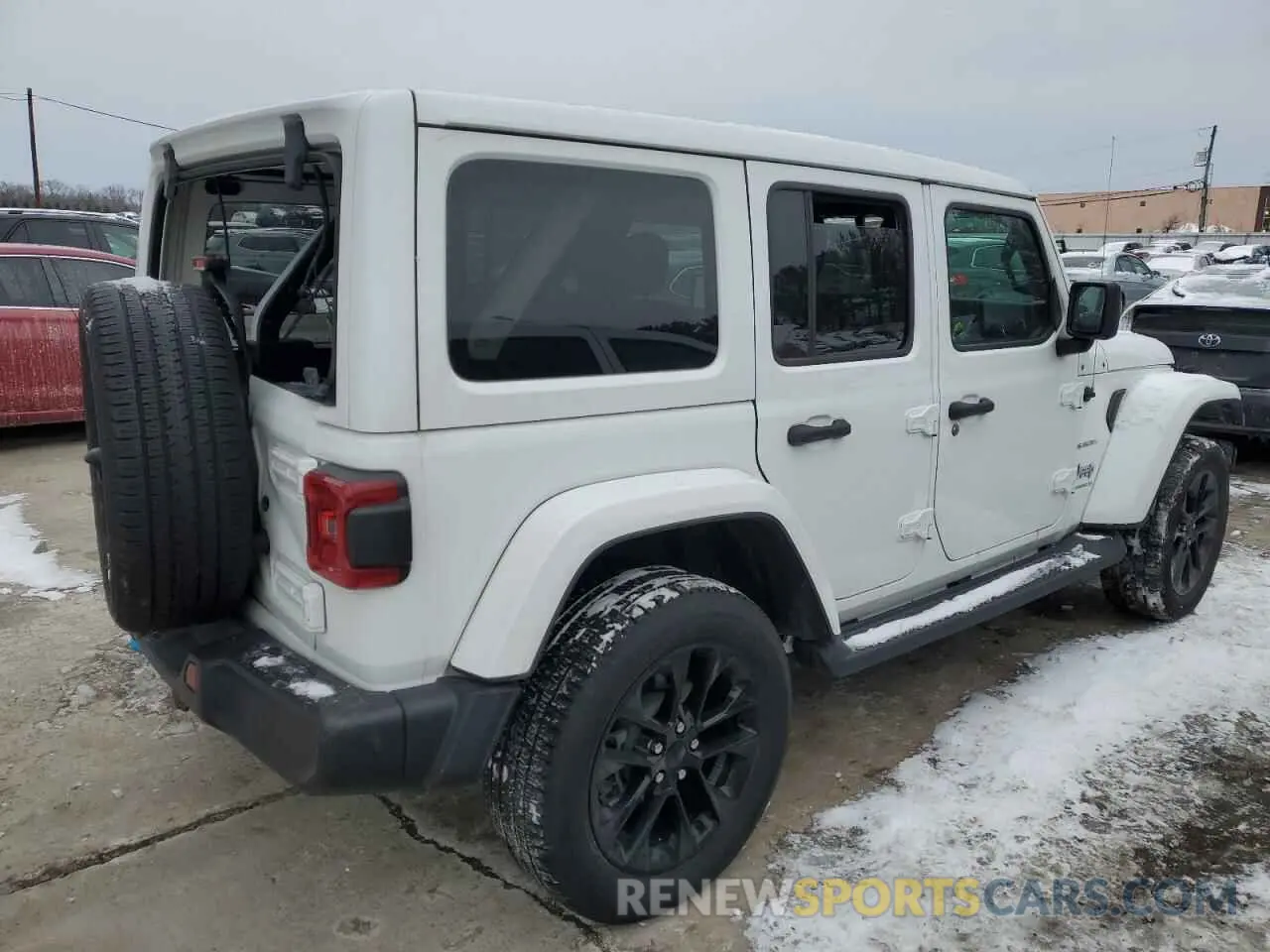3 Photograph of a damaged car 1C4JJXP64PW580929 JEEP WRANGLER 2023