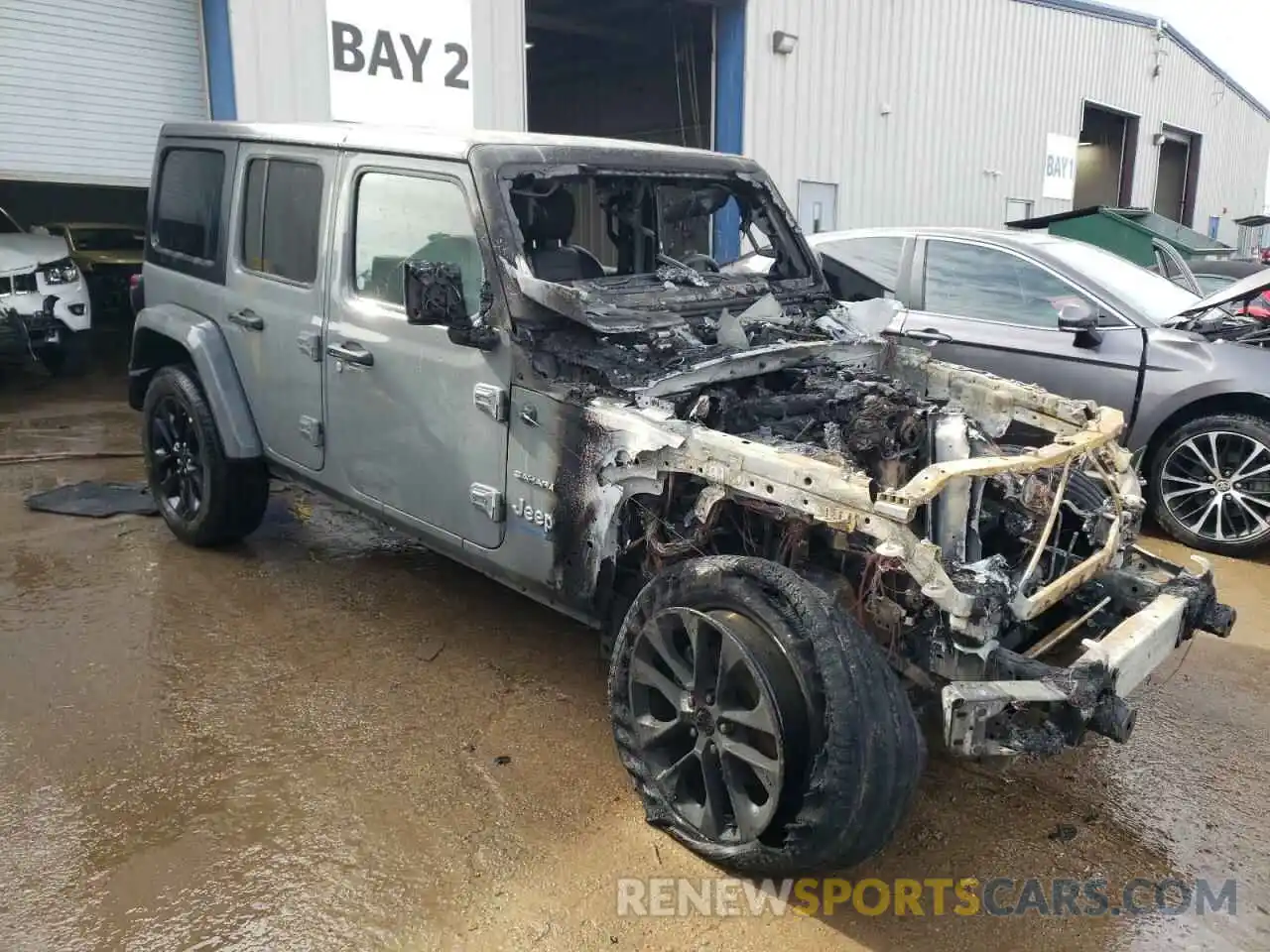 4 Photograph of a damaged car 1C4JJXP64PW698771 JEEP WRANGLER 2023