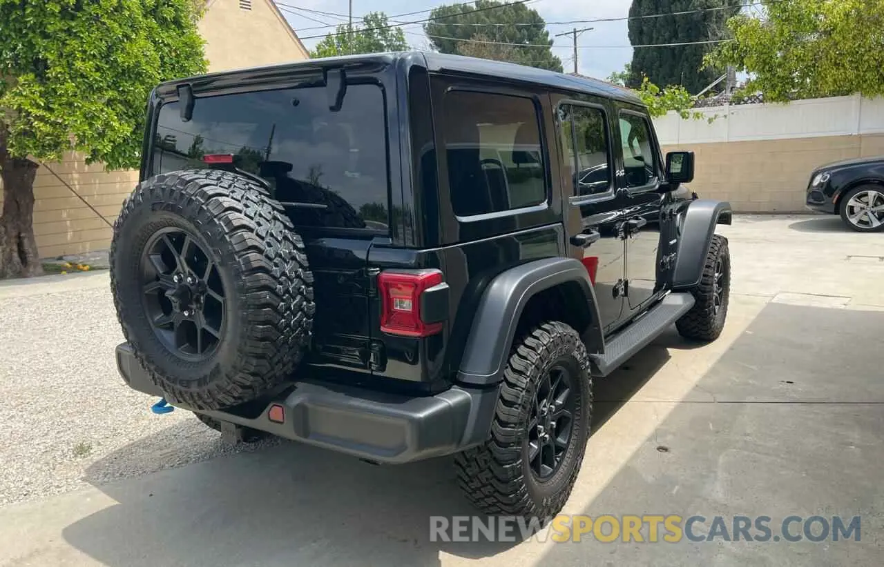 4 Photograph of a damaged car 1C4JJXP65PW627241 JEEP WRANGLER 2023