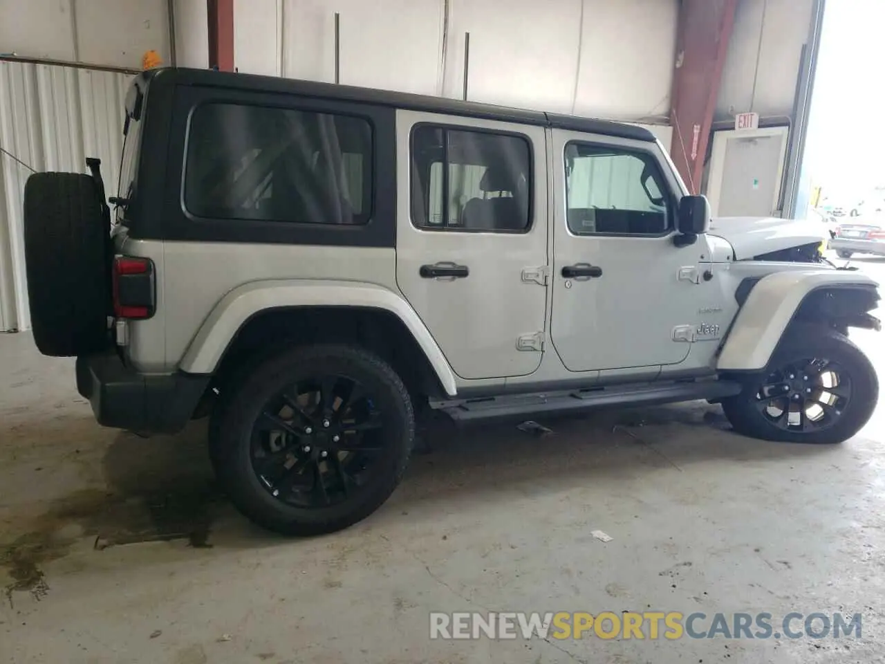 3 Photograph of a damaged car 1C4JJXP65PW661129 JEEP WRANGLER 2023
