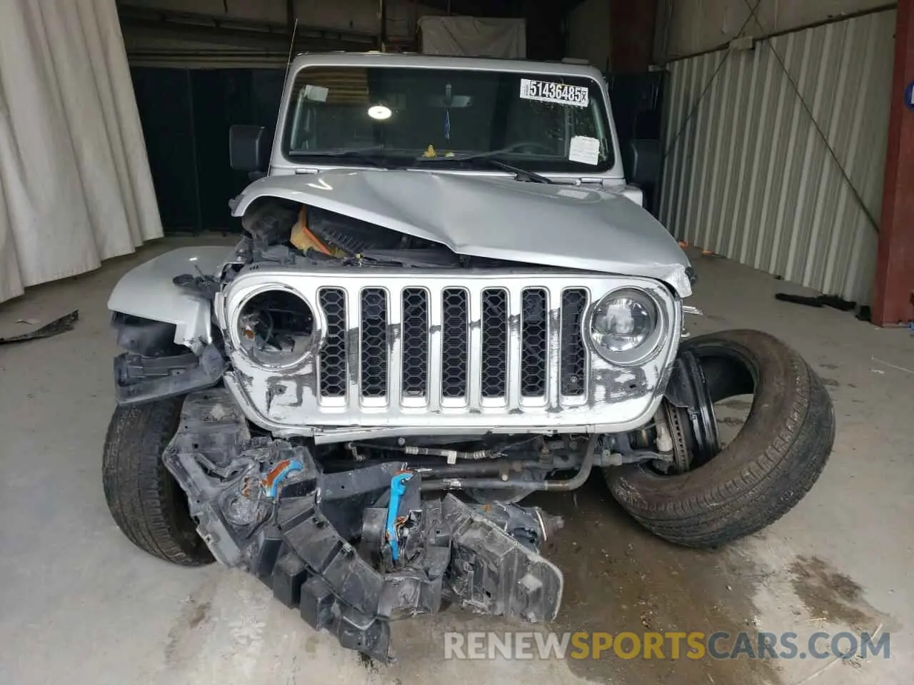 5 Photograph of a damaged car 1C4JJXP65PW661129 JEEP WRANGLER 2023