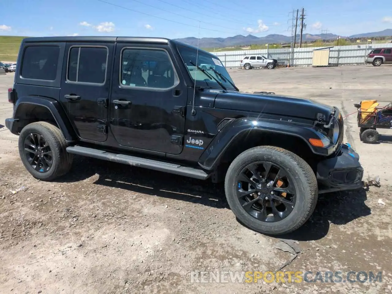 4 Photograph of a damaged car 1C4JJXP65PW661194 JEEP WRANGLER 2023