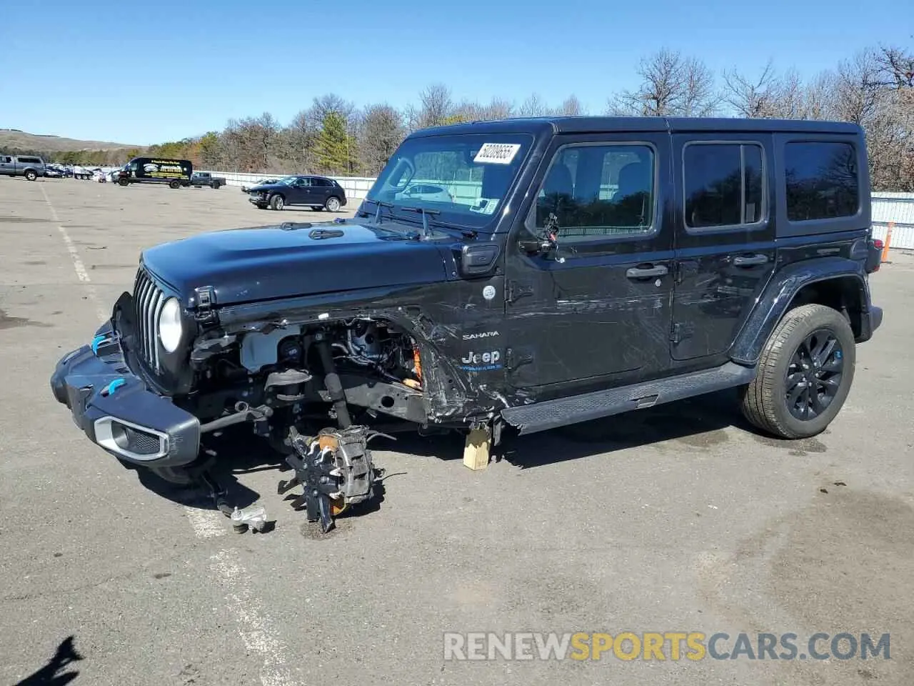 1 Photograph of a damaged car 1C4JJXP66PW605961 JEEP WRANGLER 2023