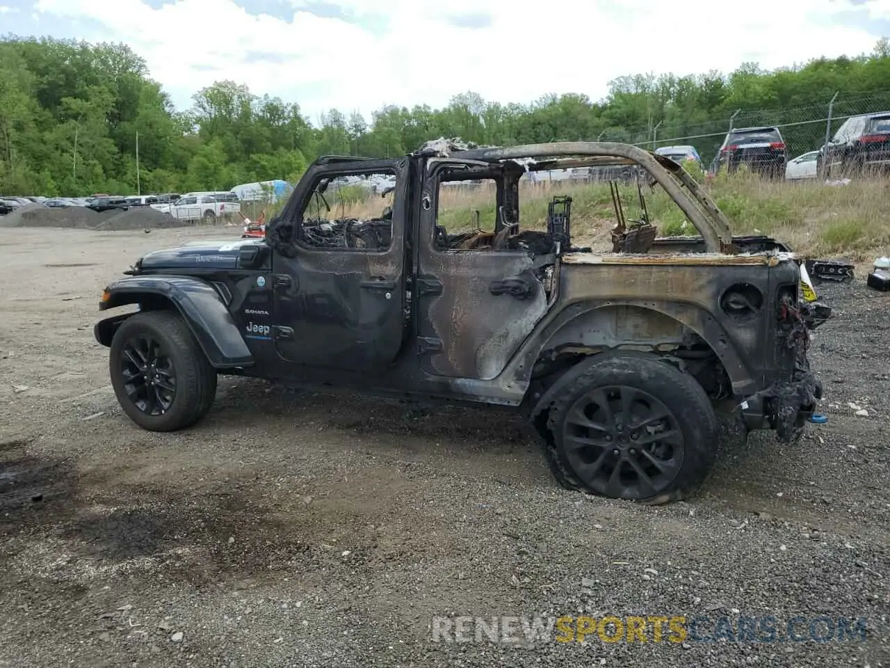 2 Photograph of a damaged car 1C4JJXP66PW698724 JEEP WRANGLER 2023