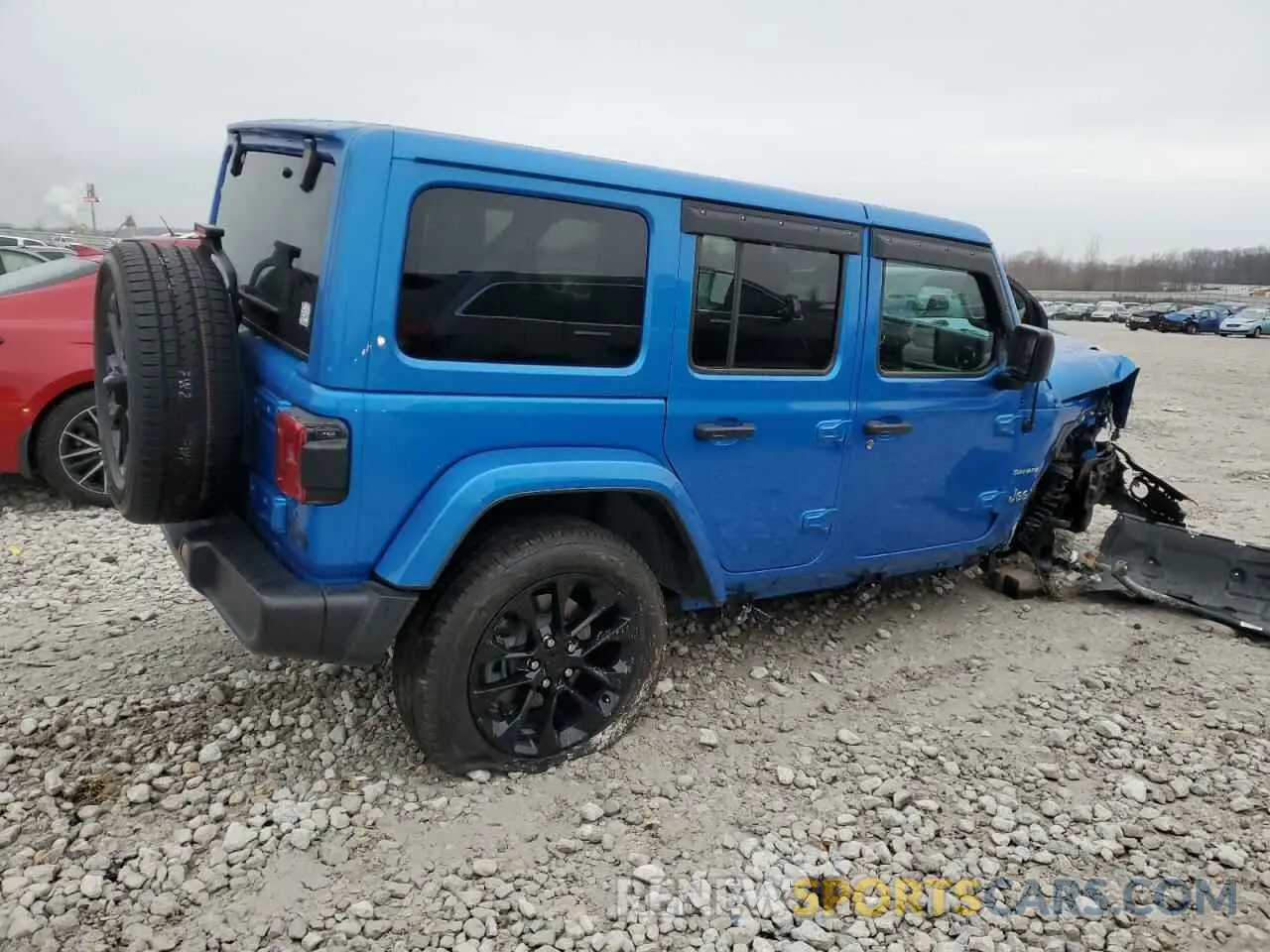 3 Photograph of a damaged car 1C4JJXP69PW537378 JEEP WRANGLER 2023