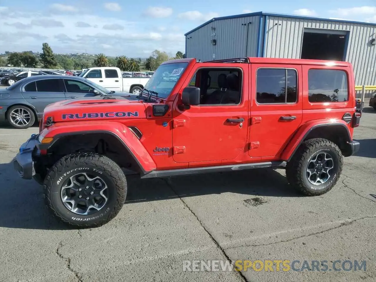 1 Photograph of a damaged car 1C4JJXR60PW626138 JEEP WRANGLER 2023