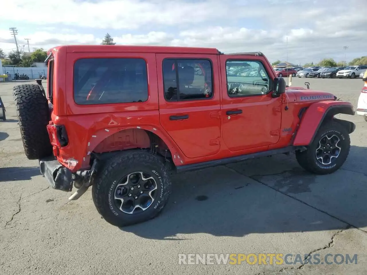3 Photograph of a damaged car 1C4JJXR60PW626138 JEEP WRANGLER 2023