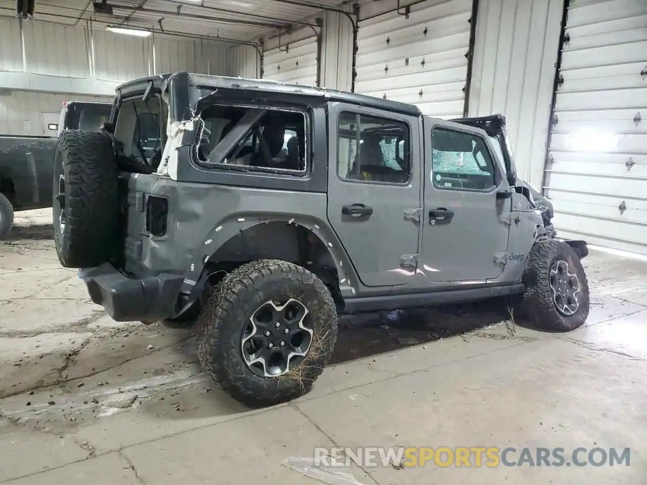 3 Photograph of a damaged car 1C4JJXR60PW703297 JEEP WRANGLER 2023