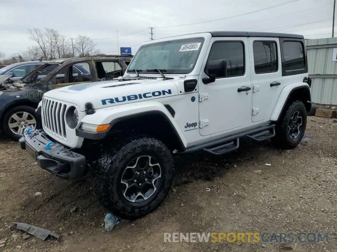 1 Photograph of a damaged car 1C4JJXR64PW542064 JEEP WRANGLER 2023