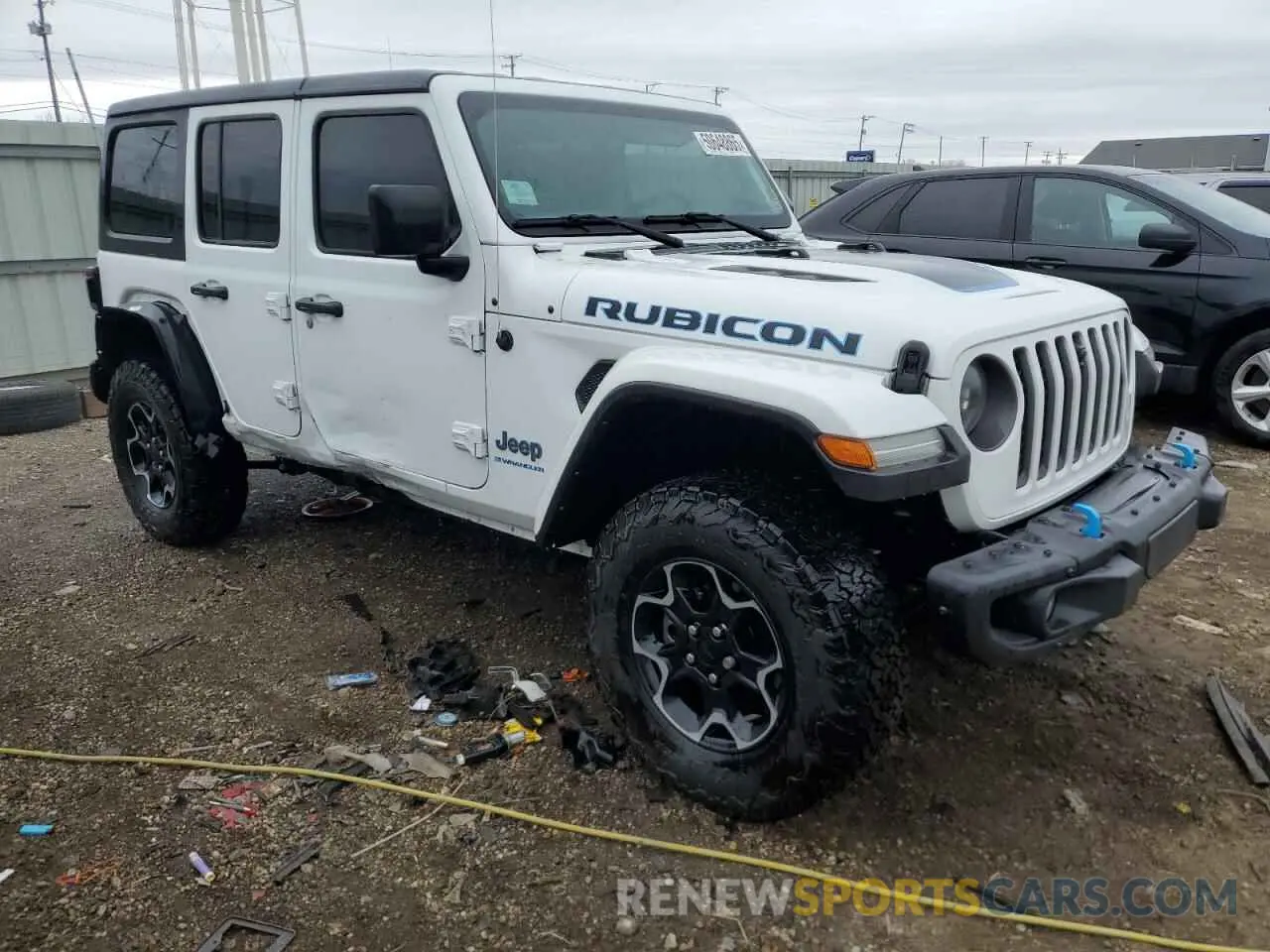4 Photograph of a damaged car 1C4JJXR64PW542064 JEEP WRANGLER 2023