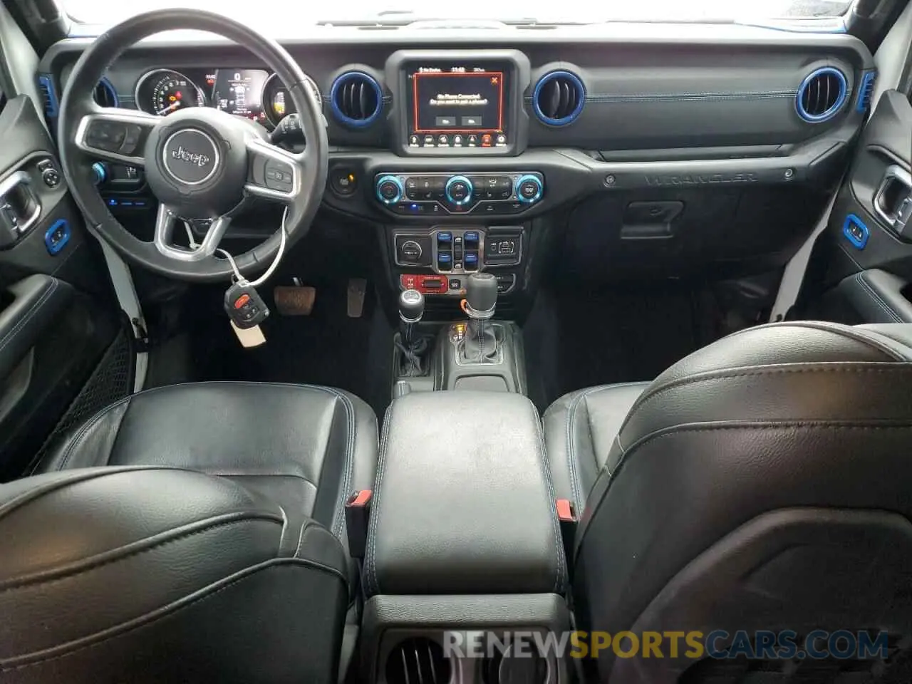 8 Photograph of a damaged car 1C4JJXR64PW542064 JEEP WRANGLER 2023