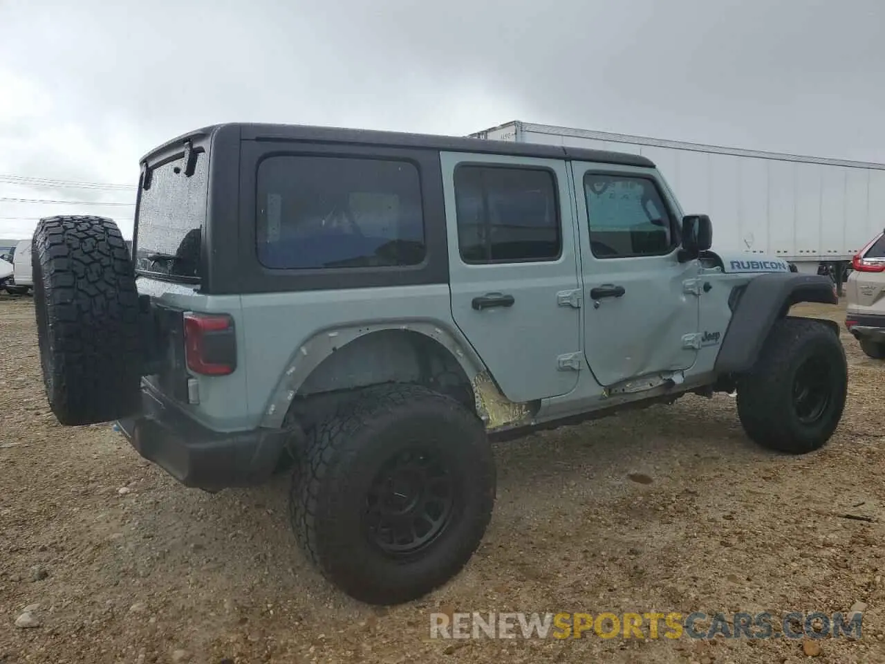 3 Photograph of a damaged car 1C4JJXR65PW580855 JEEP WRANGLER 2023
