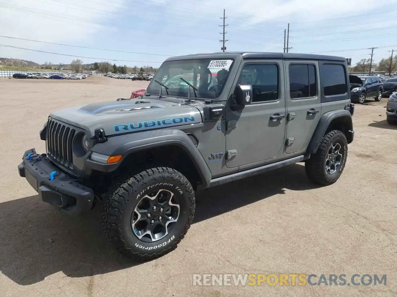 1 Photograph of a damaged car 1C4JJXR66PW524701 JEEP WRANGLER 2023