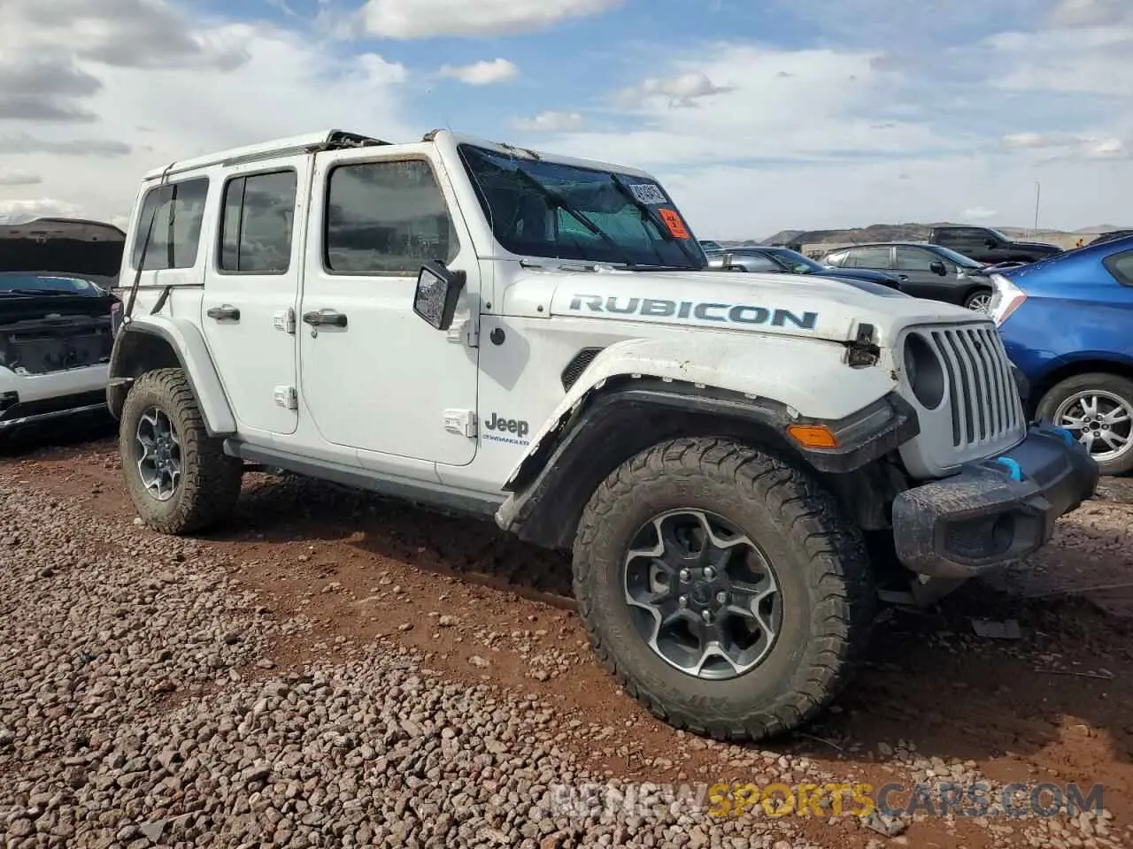 4 Photograph of a damaged car 1C4JJXR67PW516493 JEEP WRANGLER 2023