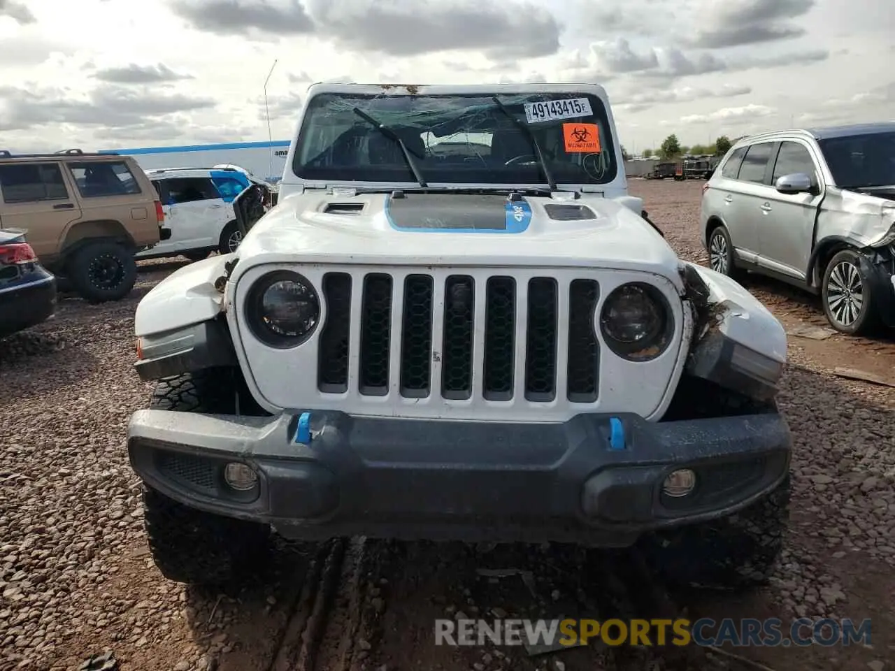 5 Photograph of a damaged car 1C4JJXR67PW516493 JEEP WRANGLER 2023