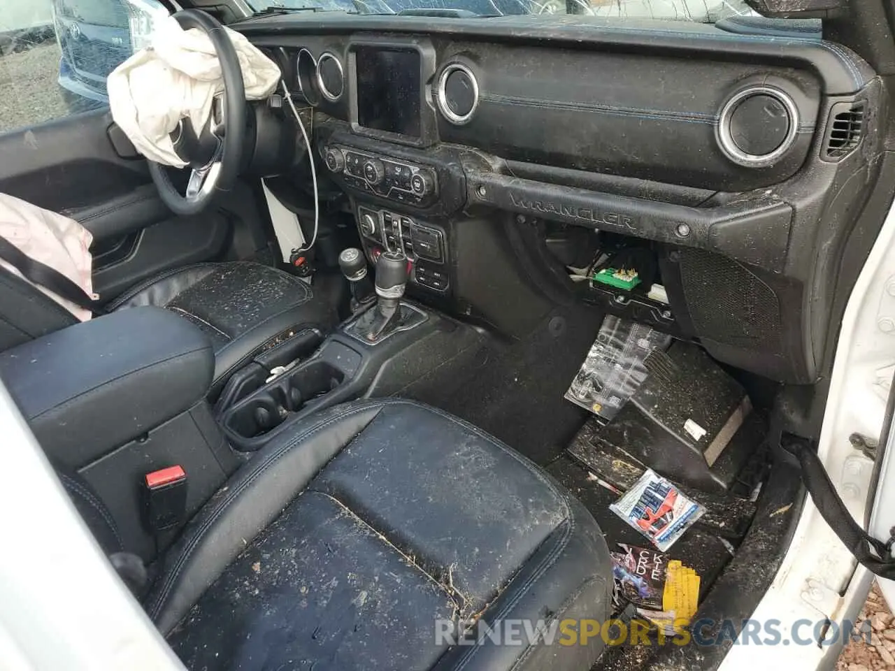 8 Photograph of a damaged car 1C4JJXR67PW516493 JEEP WRANGLER 2023