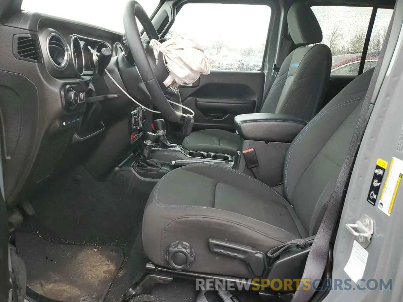 7 Photograph of a damaged car 1C4JJXR68PW696504 JEEP WRANGLER 2023