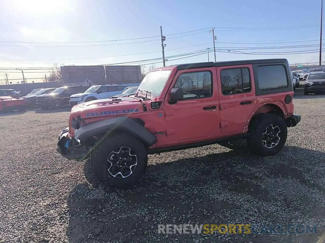1 Photograph of a damaged car 1C4JJXR69PW695846 JEEP WRANGLER 2023
