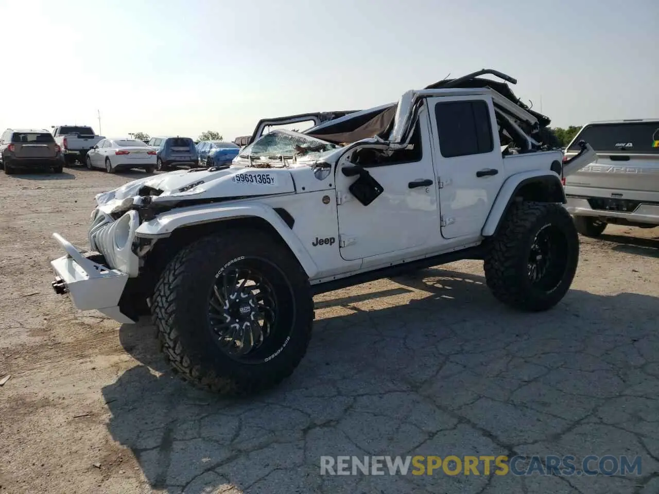 1 Photograph of a damaged car 1C4JJXSJ4PW565990 JEEP WRANGLER 2023