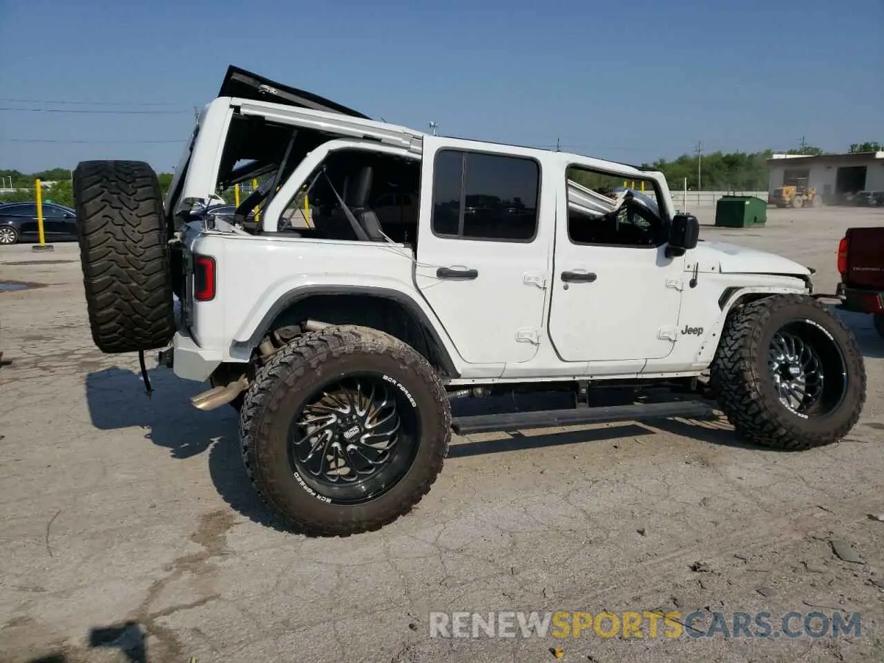 3 Photograph of a damaged car 1C4JJXSJ4PW565990 JEEP WRANGLER 2023
