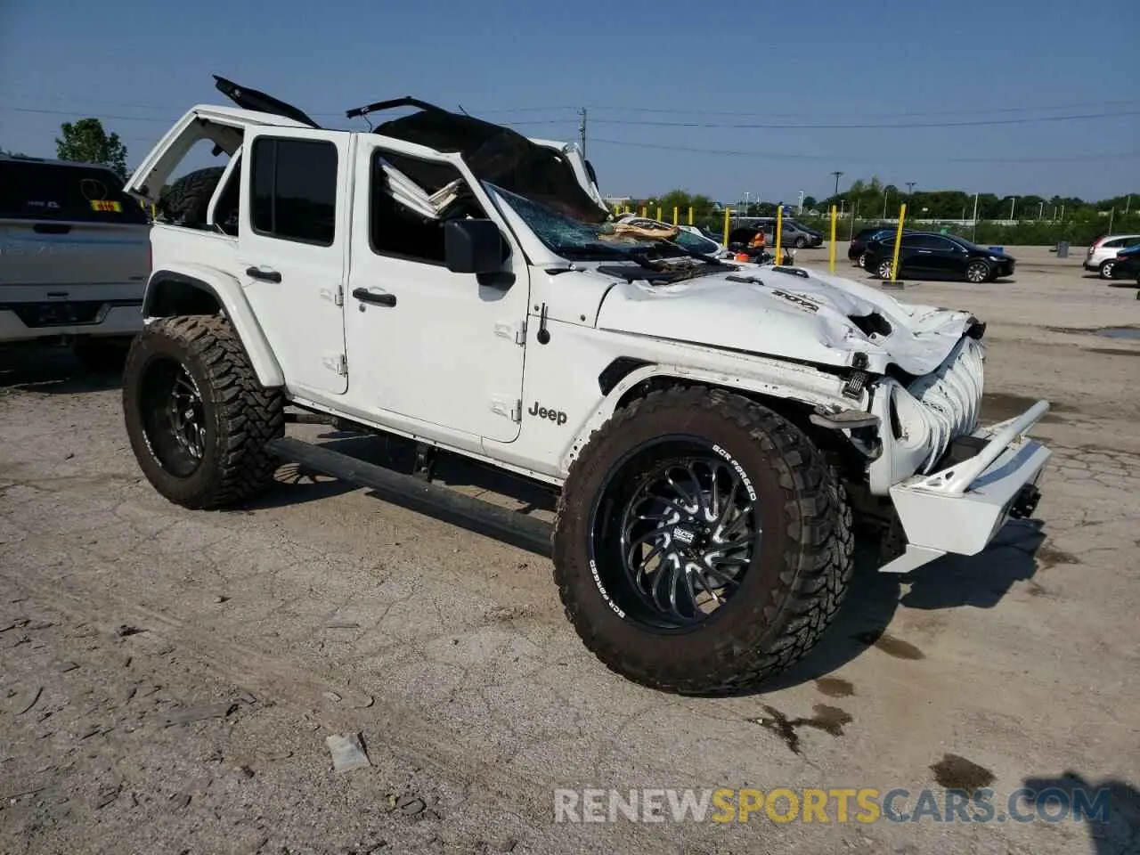 4 Photograph of a damaged car 1C4JJXSJ4PW565990 JEEP WRANGLER 2023