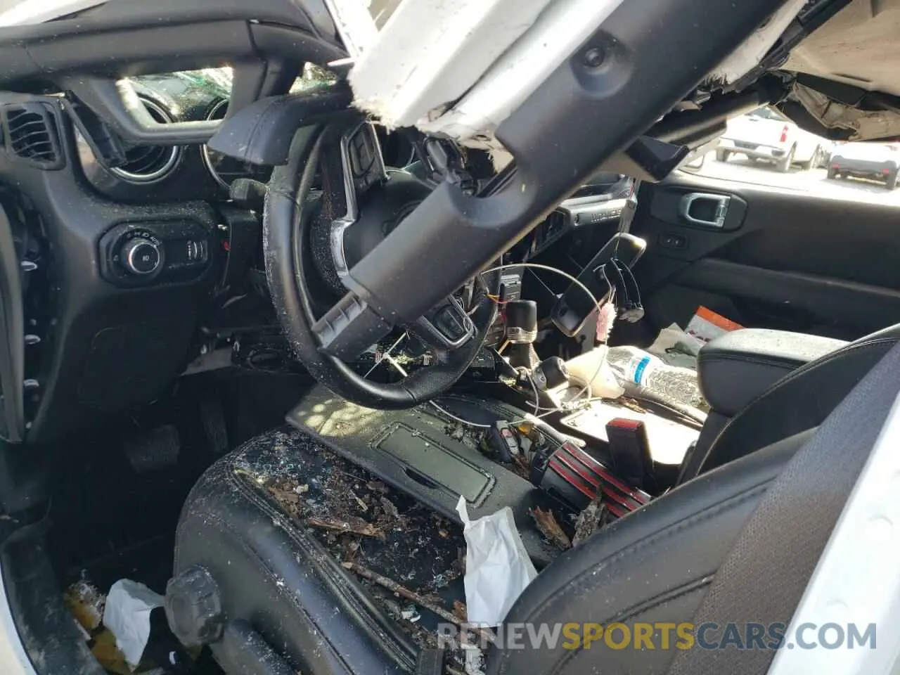8 Photograph of a damaged car 1C4JJXSJ4PW565990 JEEP WRANGLER 2023