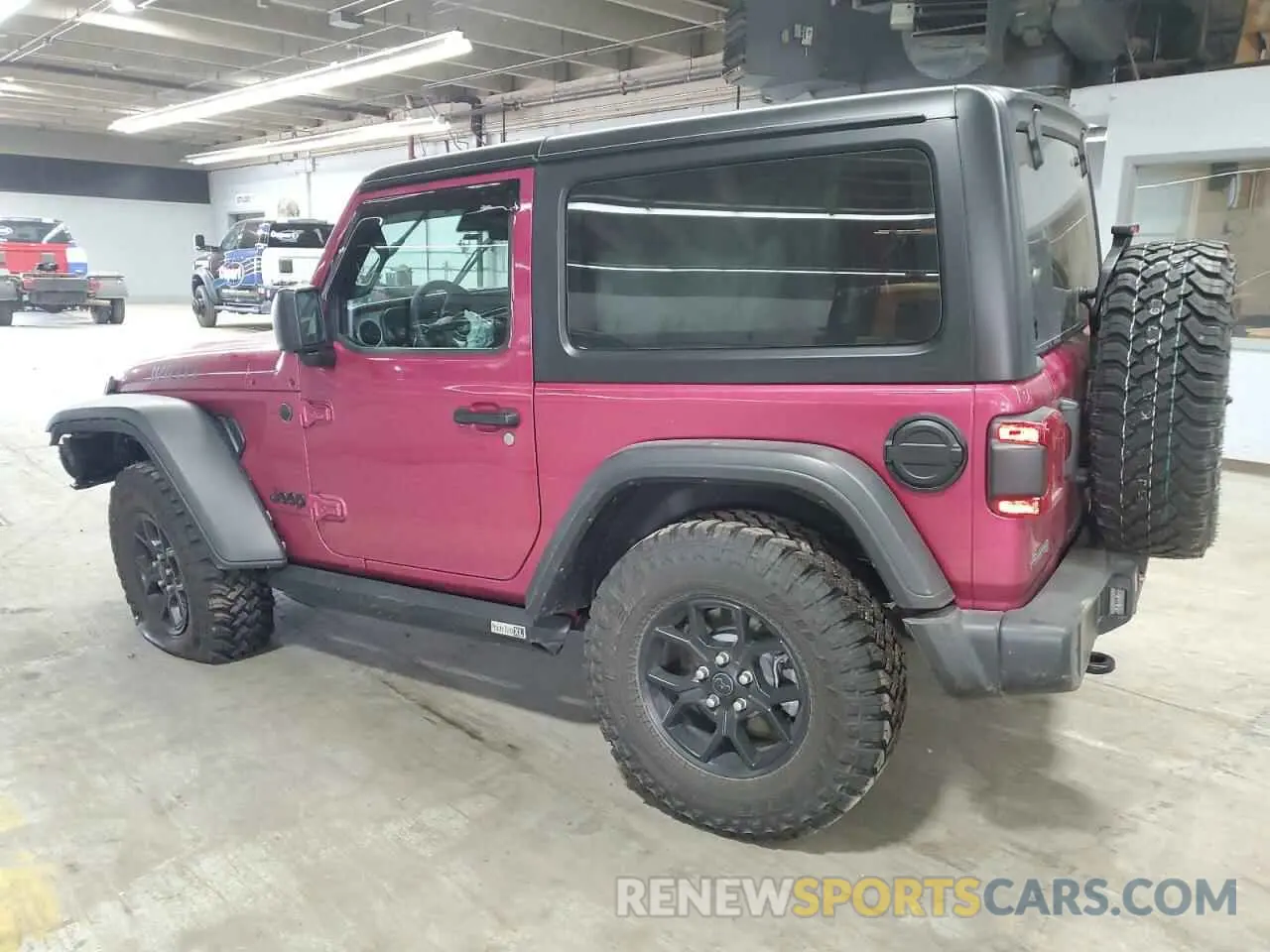 2 Photograph of a damaged car 1C4PJXAG1RW337805 JEEP WRANGLER 2024