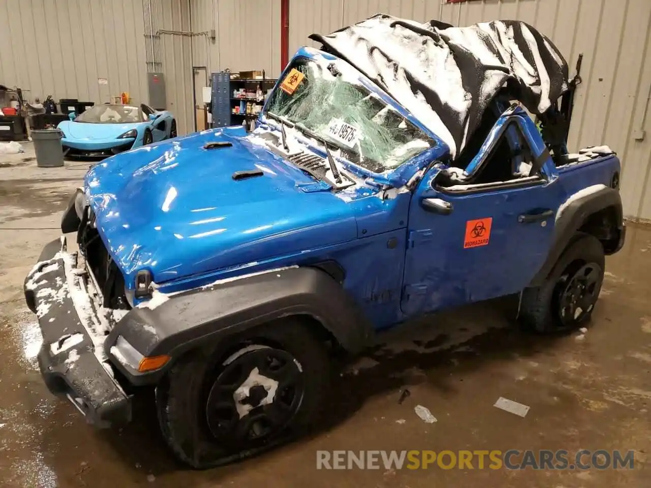 1 Photograph of a damaged car 1C4PJXAG9RW366887 JEEP WRANGLER 2024