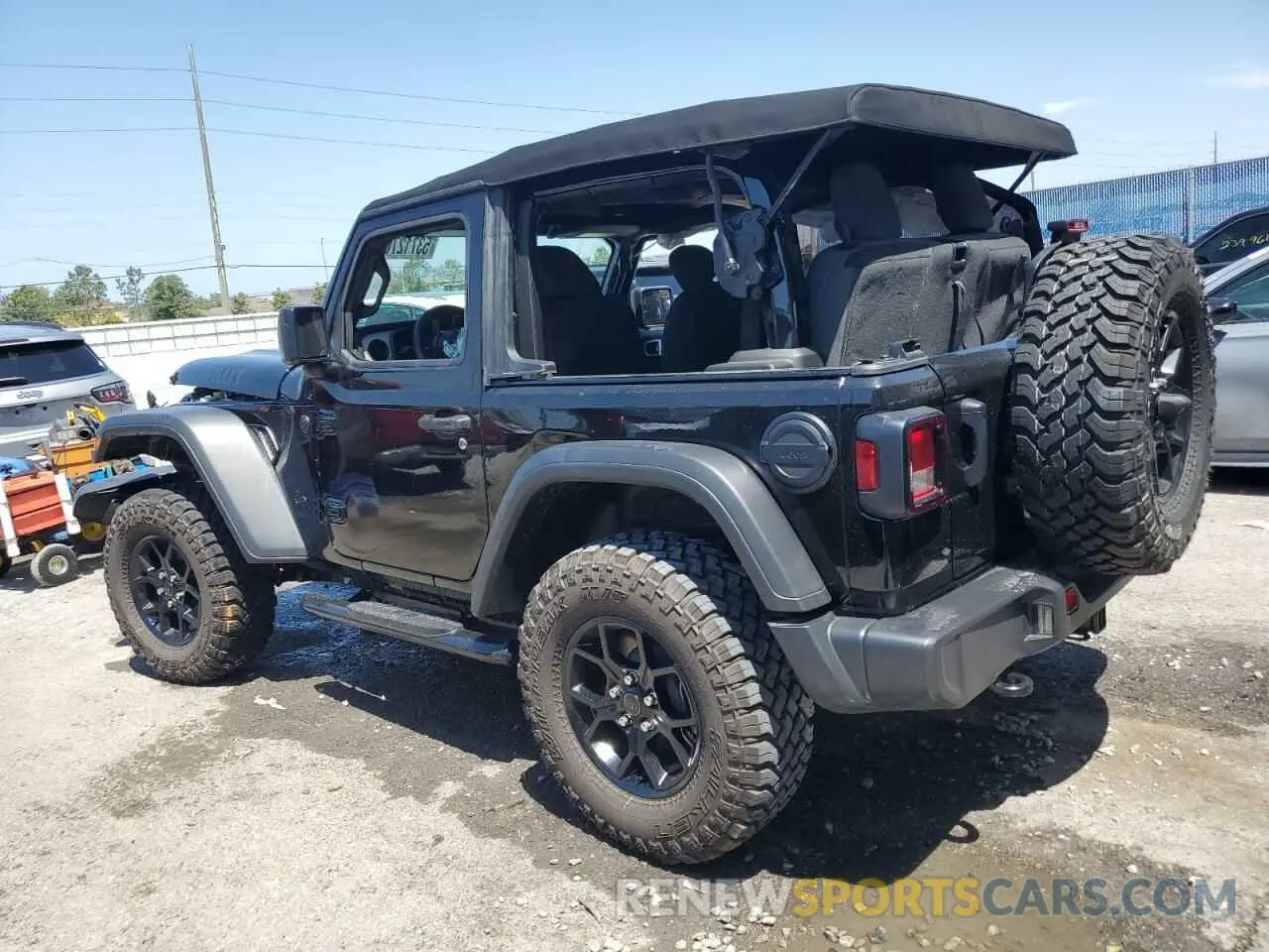 2 Photograph of a damaged car 1C4PJXAGXRW331744 JEEP WRANGLER 2024