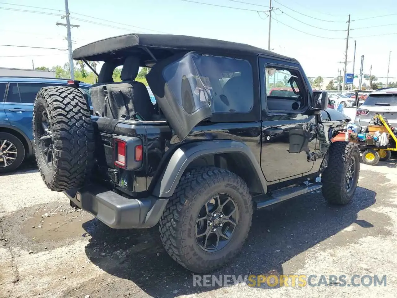 3 Photograph of a damaged car 1C4PJXAGXRW331744 JEEP WRANGLER 2024