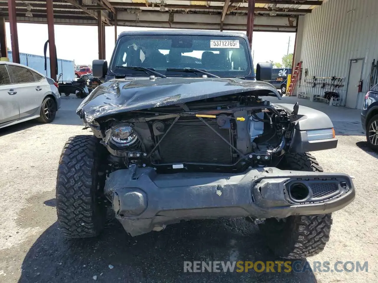 5 Photograph of a damaged car 1C4PJXAGXRW331744 JEEP WRANGLER 2024