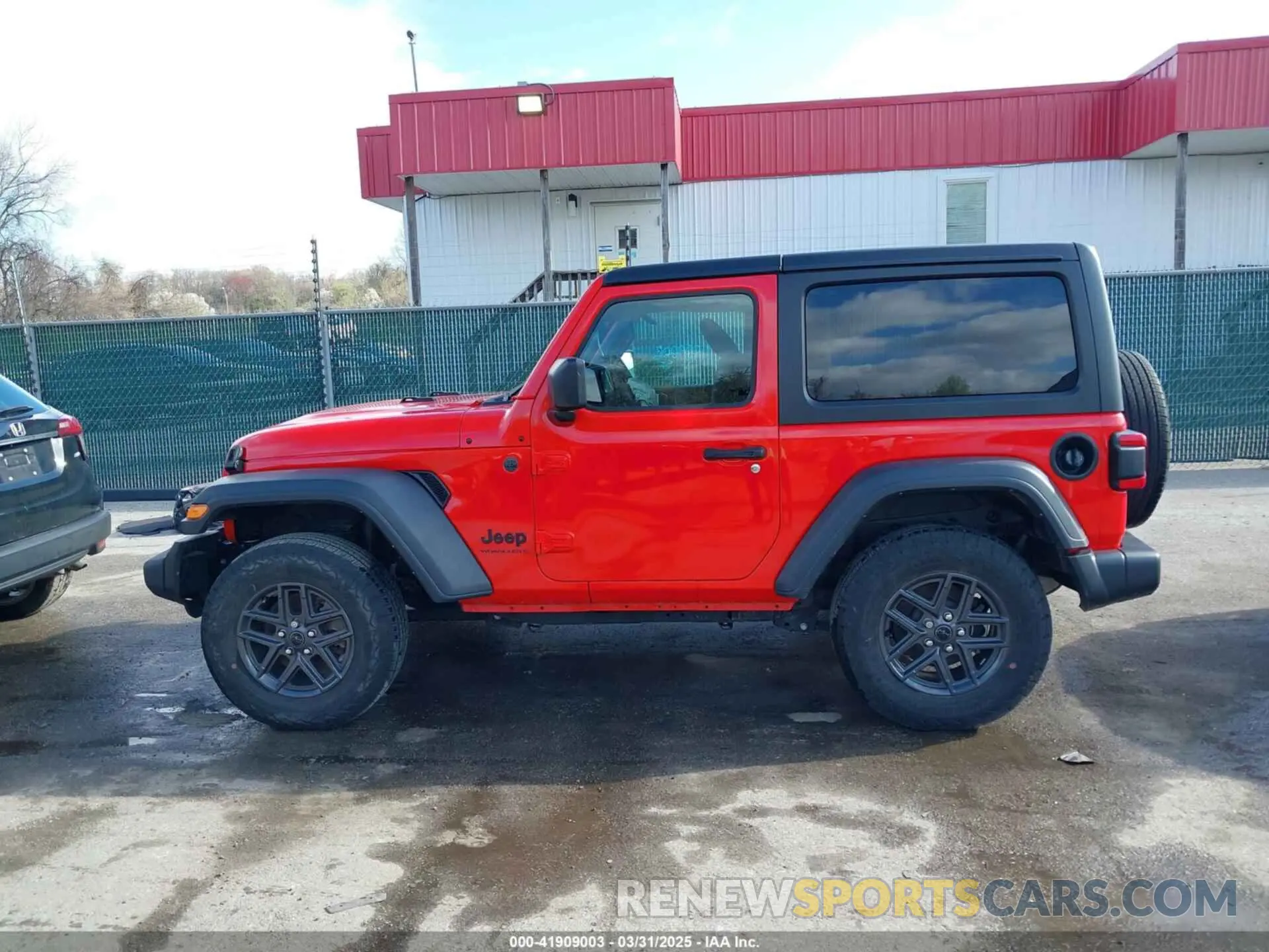 14 Photograph of a damaged car 1C4PJXAN4RW124135 JEEP WRANGLER 2024