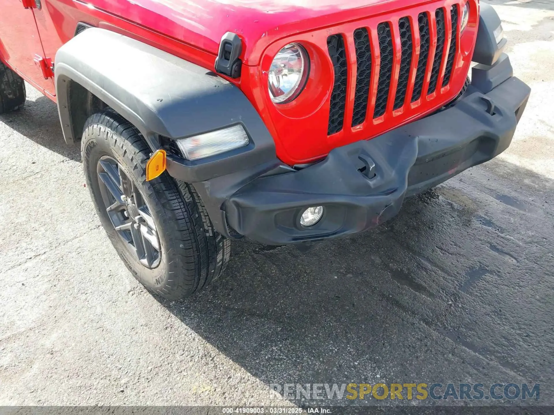 6 Photograph of a damaged car 1C4PJXAN4RW124135 JEEP WRANGLER 2024