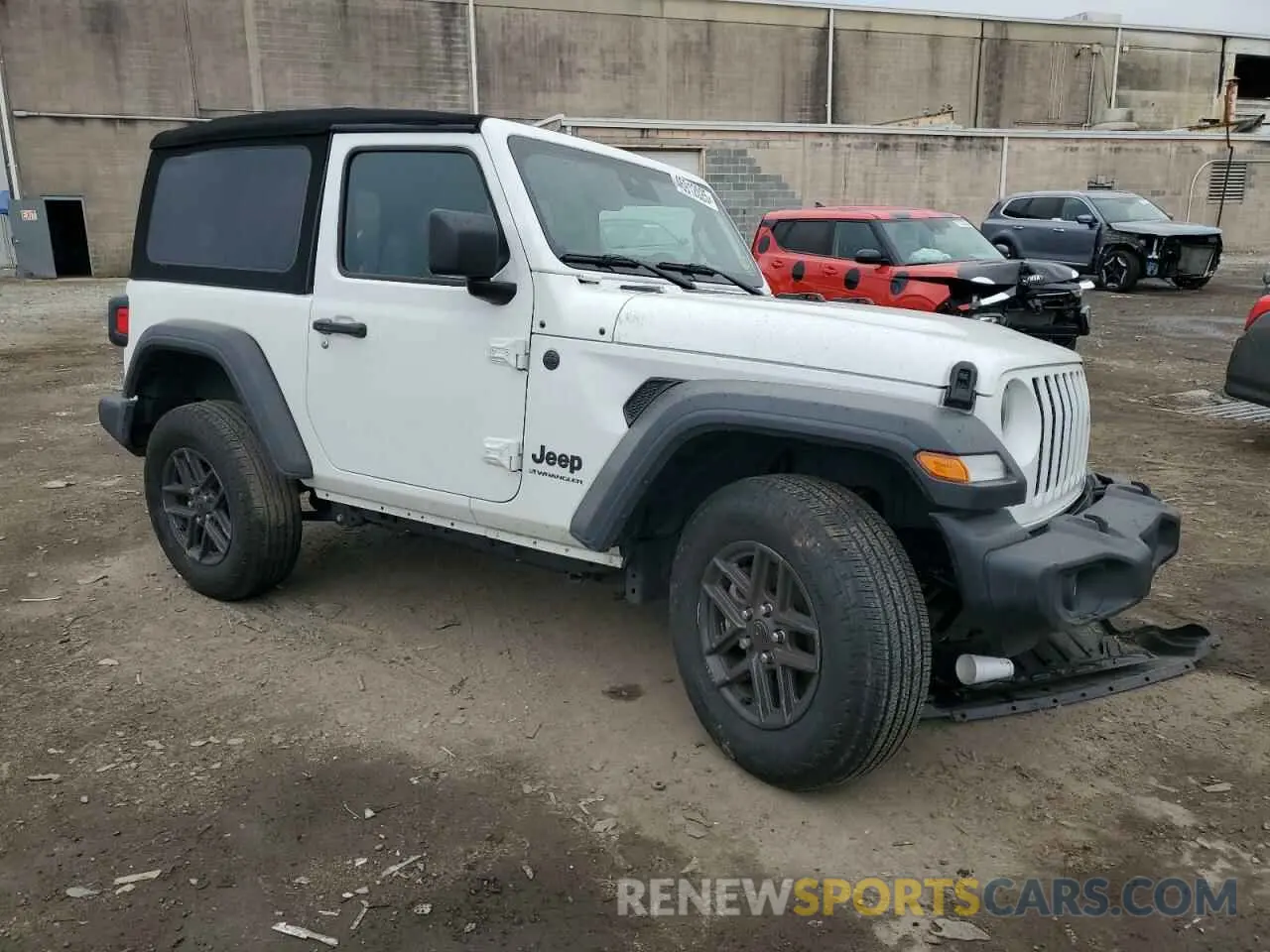 4 Photograph of a damaged car 1C4PJXAN7RW169411 JEEP WRANGLER 2024