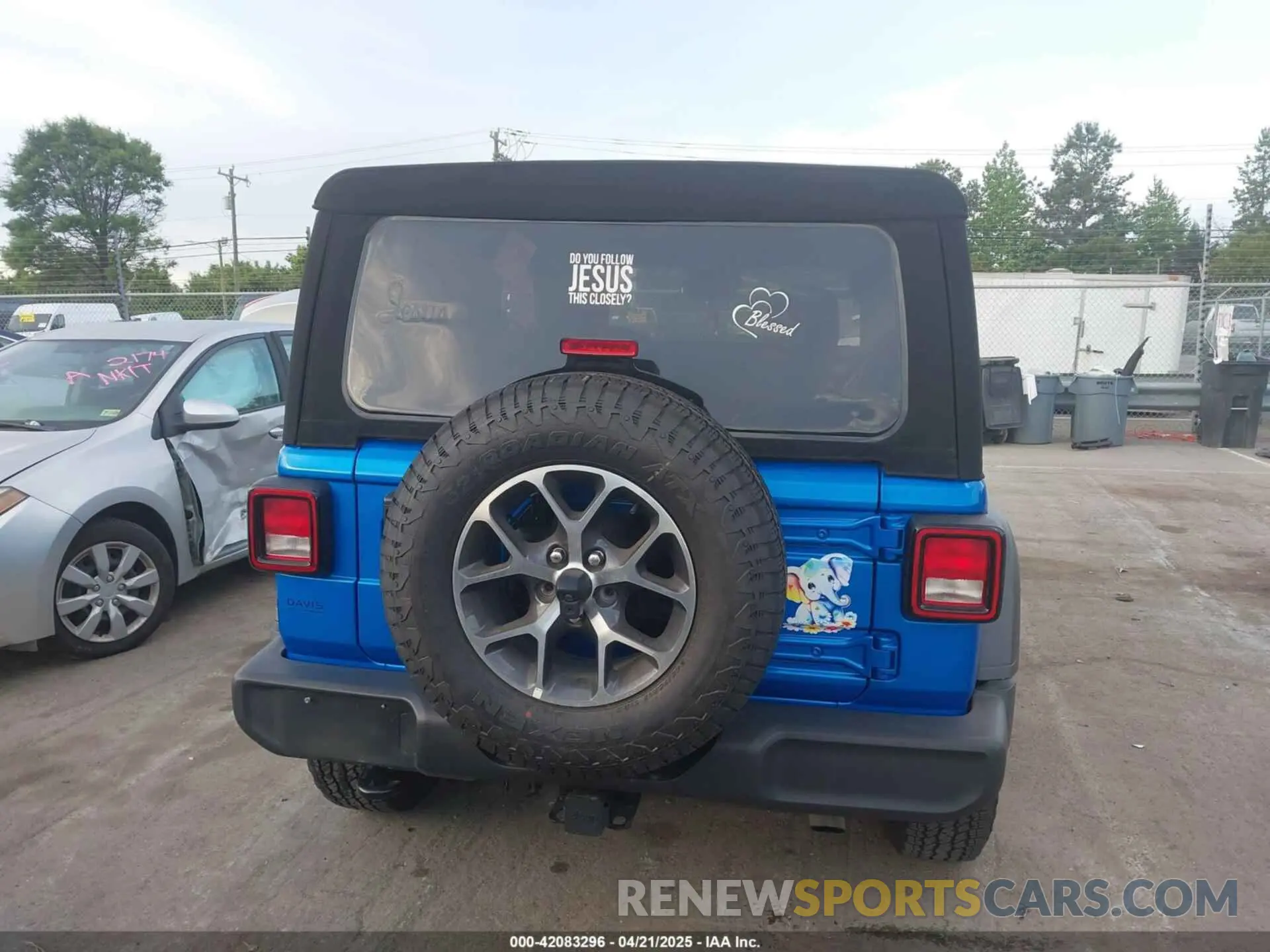 16 Photograph of a damaged car 1C4PJXANXRW160377 JEEP WRANGLER 2024
