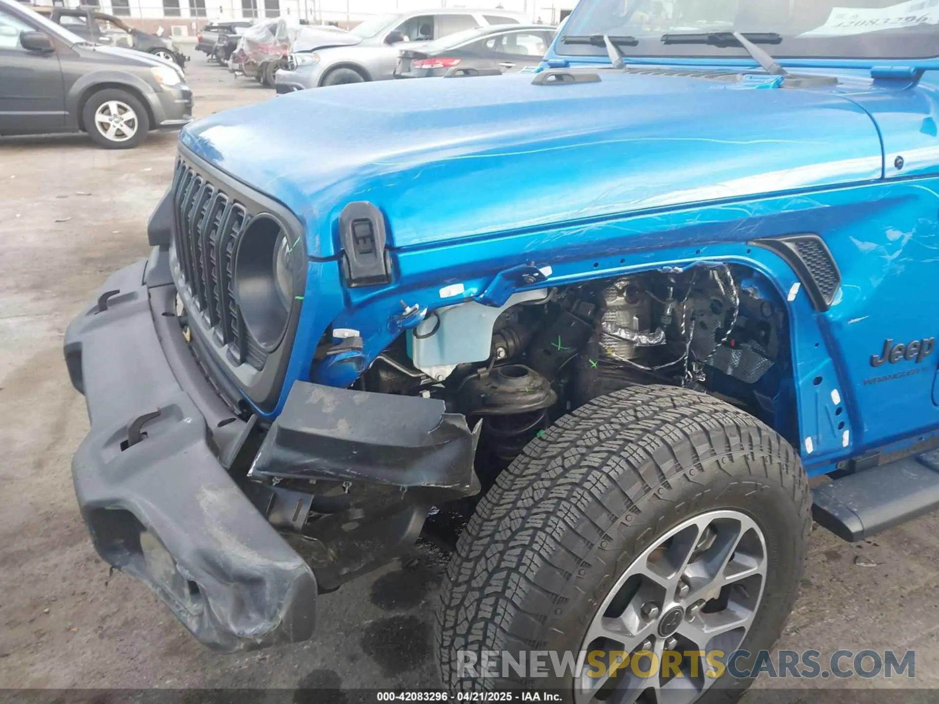 6 Photograph of a damaged car 1C4PJXANXRW160377 JEEP WRANGLER 2024