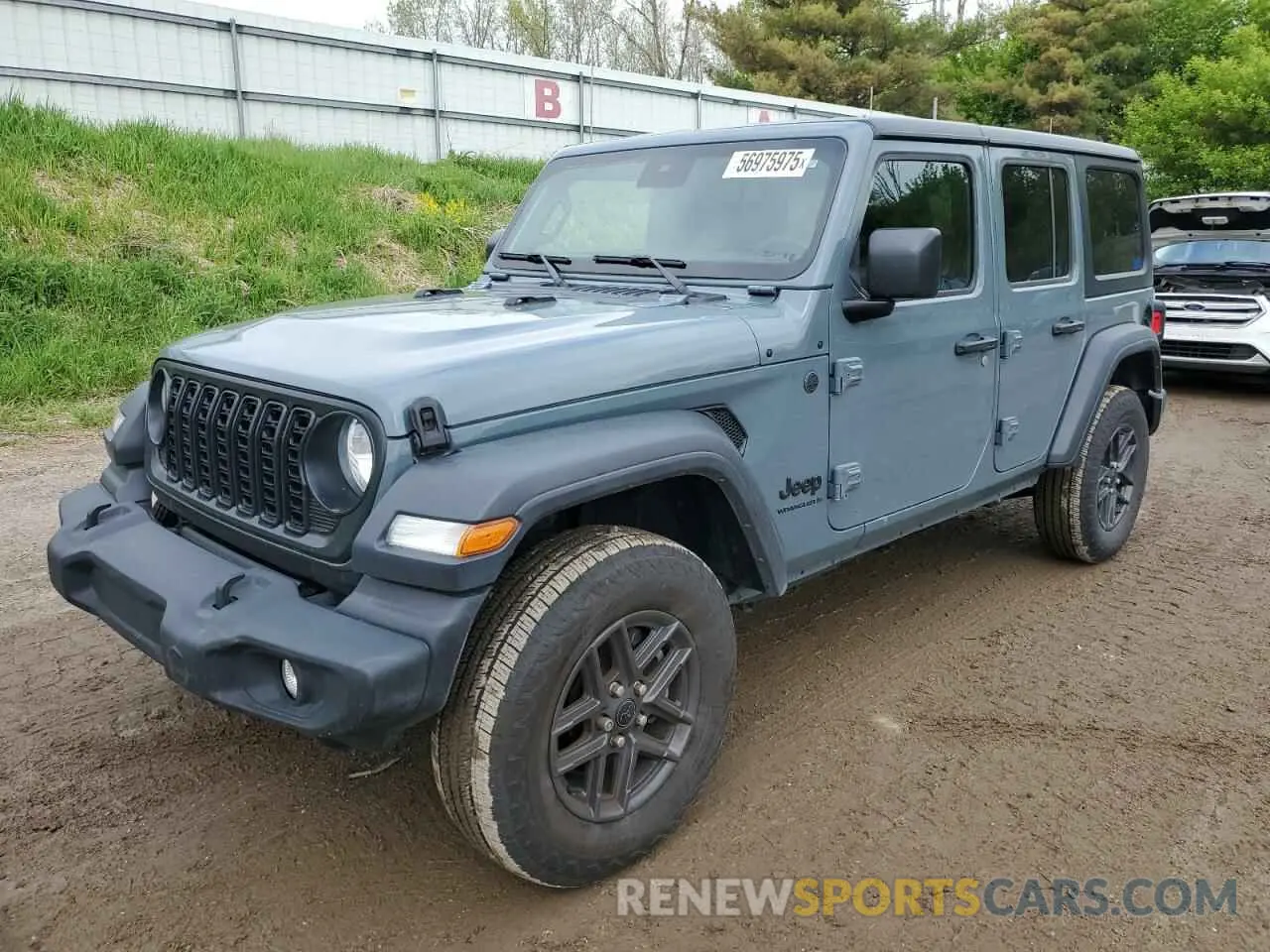 1 Photograph of a damaged car 1C4PJXDG1RW297253 JEEP WRANGLER 2024
