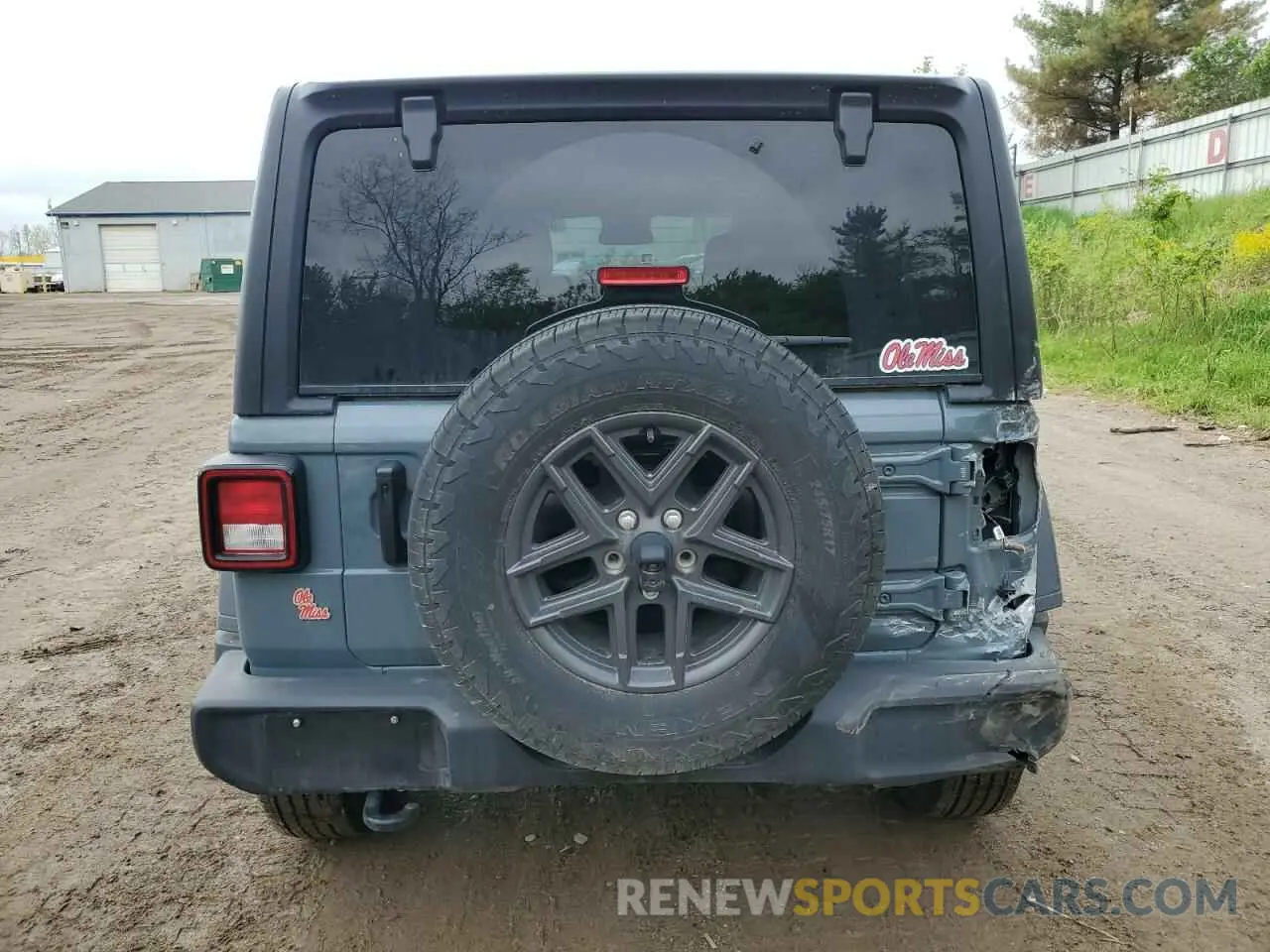 6 Photograph of a damaged car 1C4PJXDG1RW297253 JEEP WRANGLER 2024