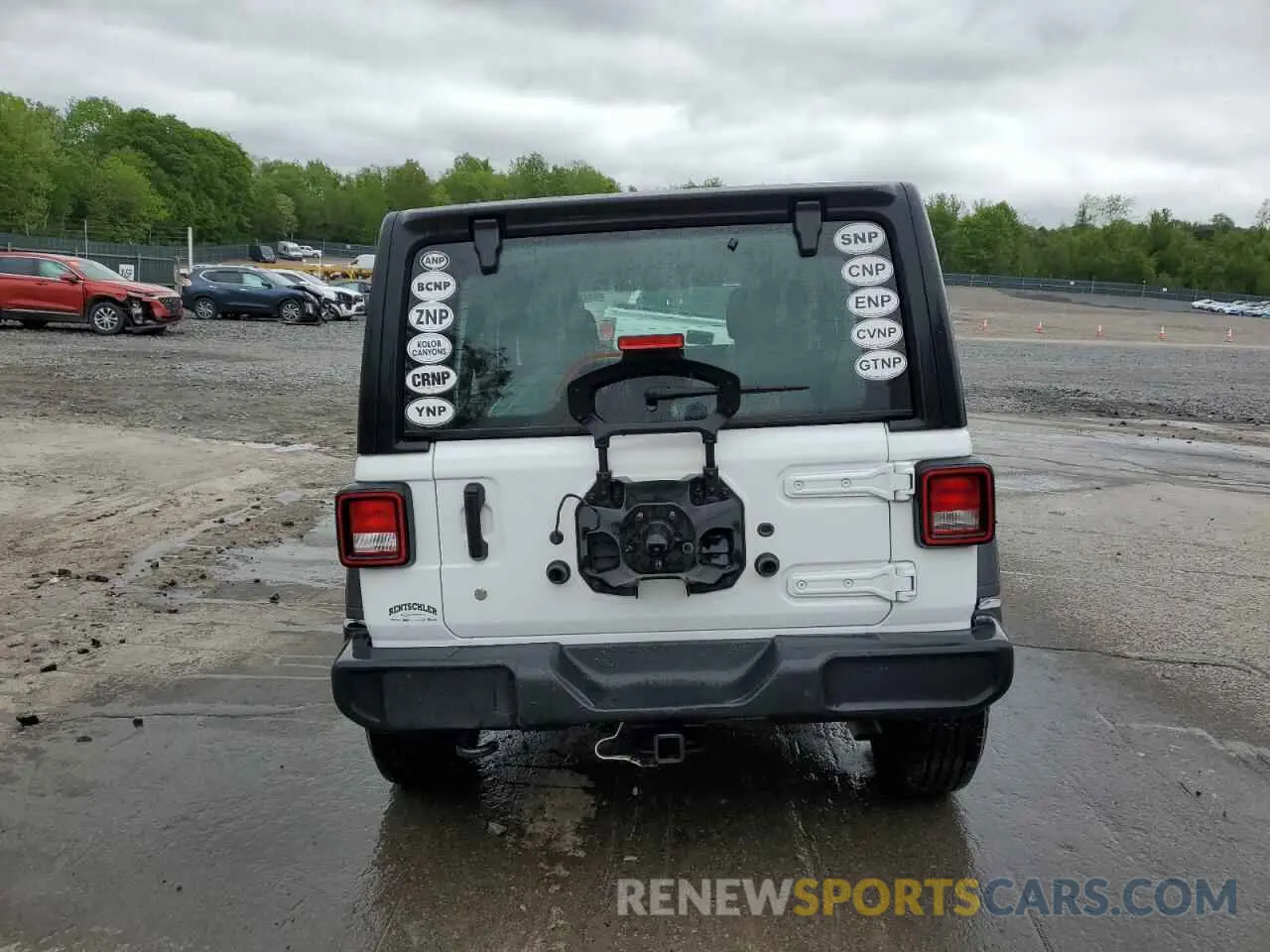 6 Photograph of a damaged car 1C4PJXDG3RW173078 JEEP WRANGLER 2024