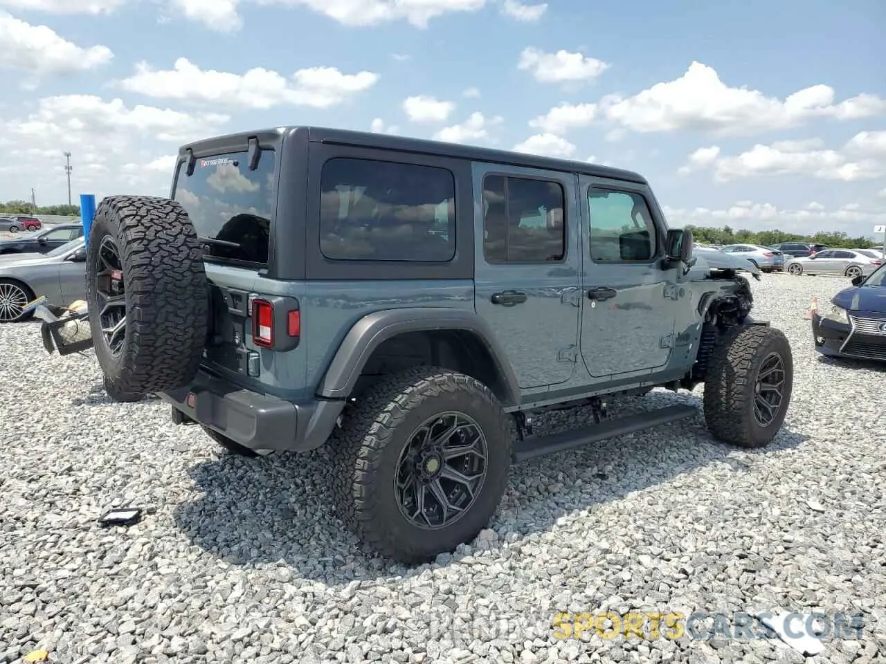 3 Photograph of a damaged car 1C4PJXDG3RW229567 JEEP WRANGLER 2024