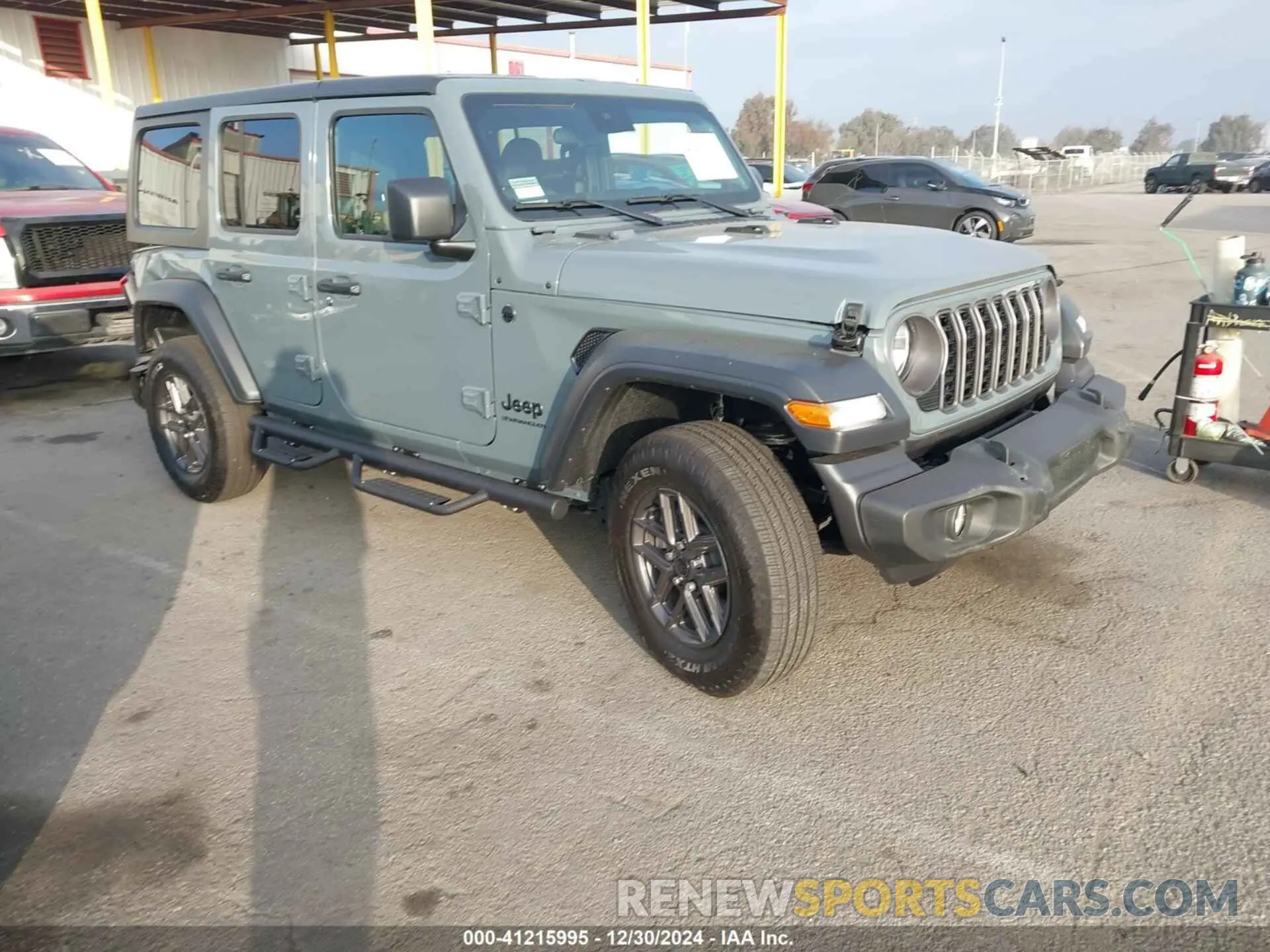 1 Photograph of a damaged car 1C4PJXDG3RW305224 JEEP WRANGLER 2024