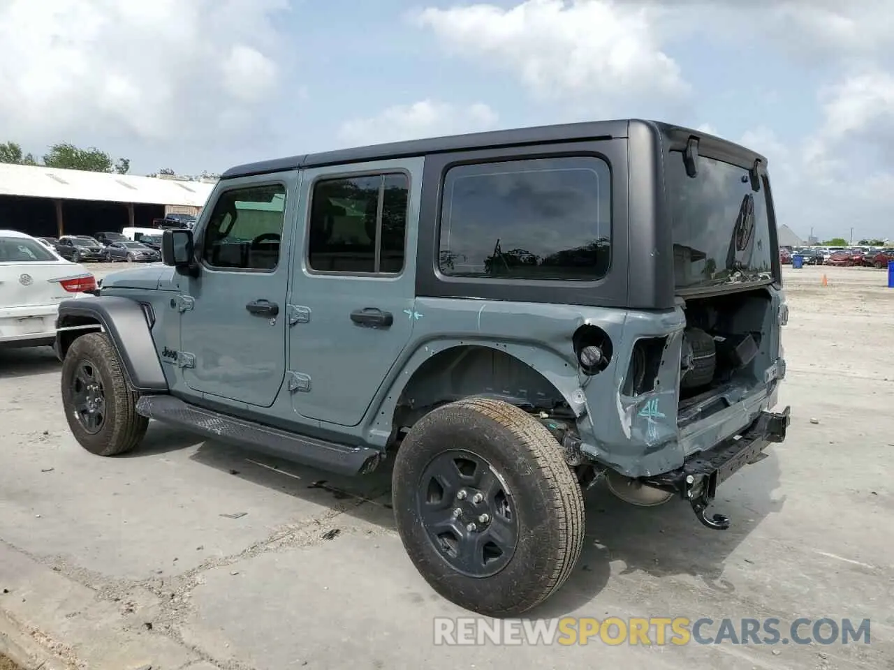 2 Photograph of a damaged car 1C4PJXDG4RW278583 JEEP WRANGLER 2024