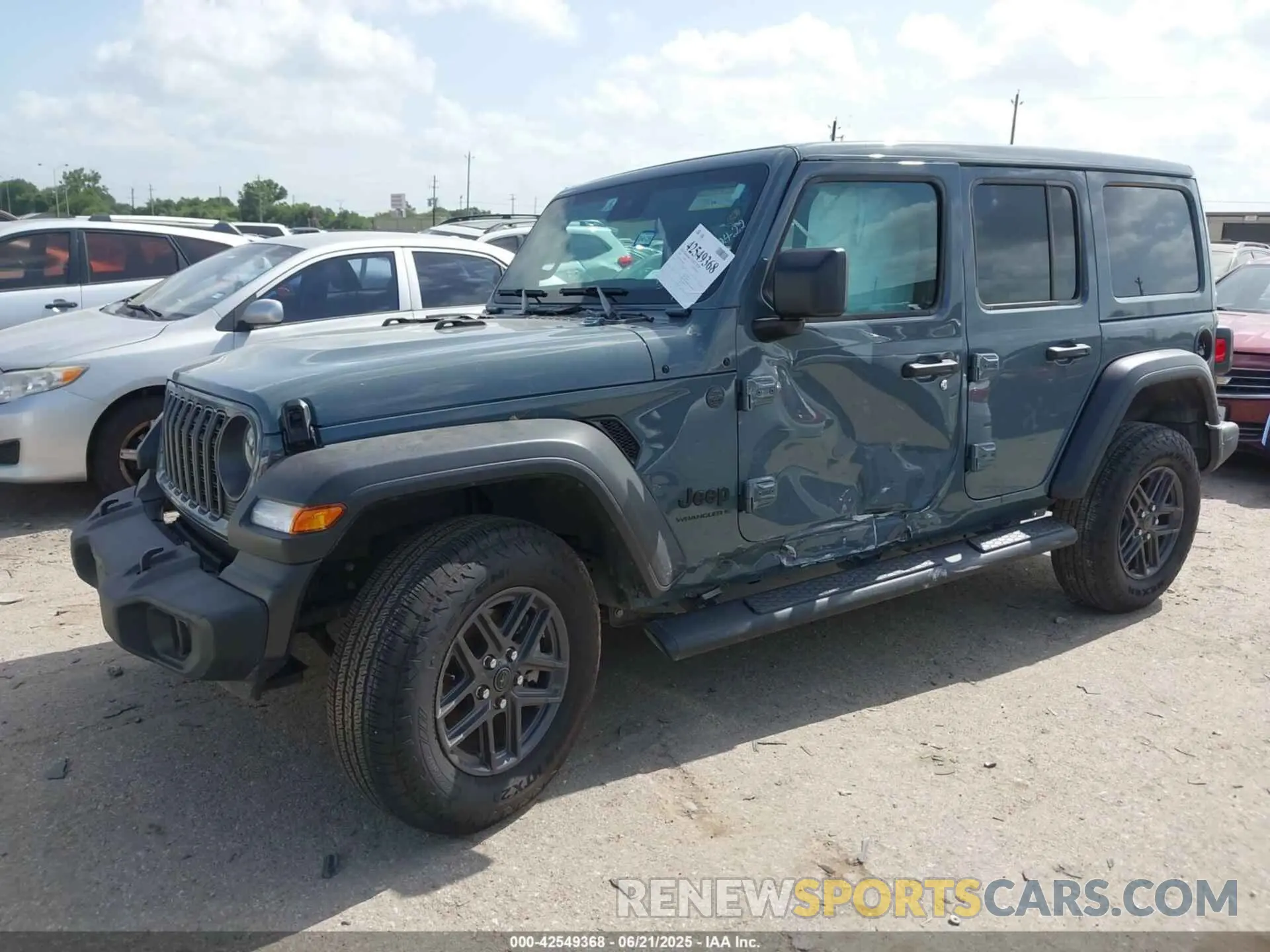 2 Photograph of a damaged car 1C4PJXDG4RW281922 JEEP WRANGLER 2024