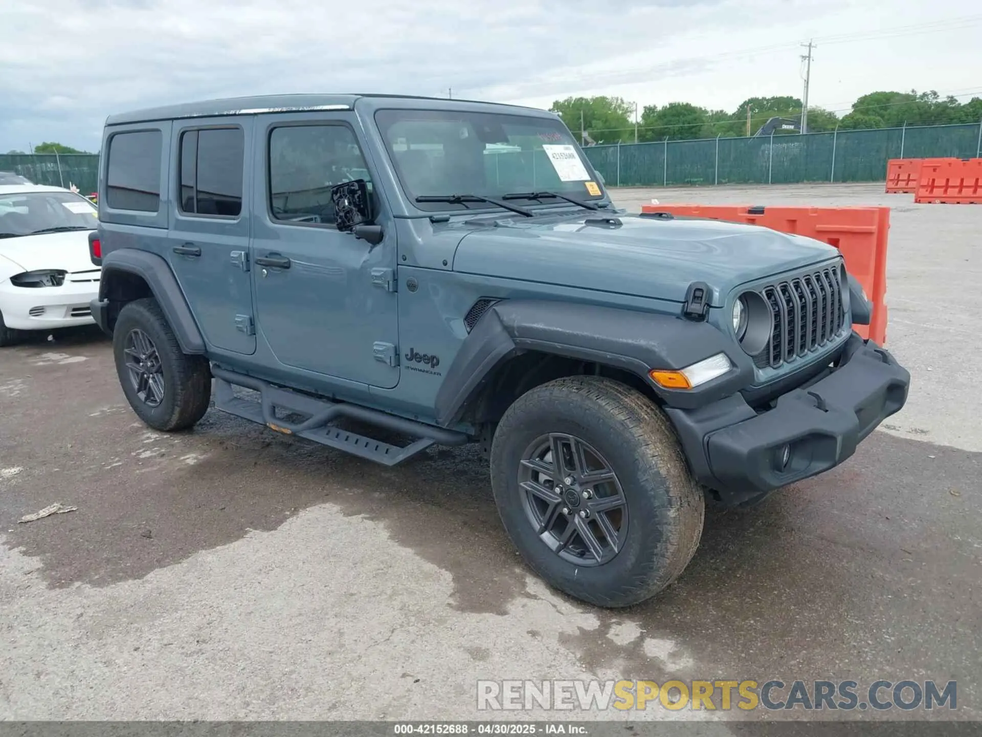 1 Photograph of a damaged car 1C4PJXDG4RW353640 JEEP WRANGLER 2024