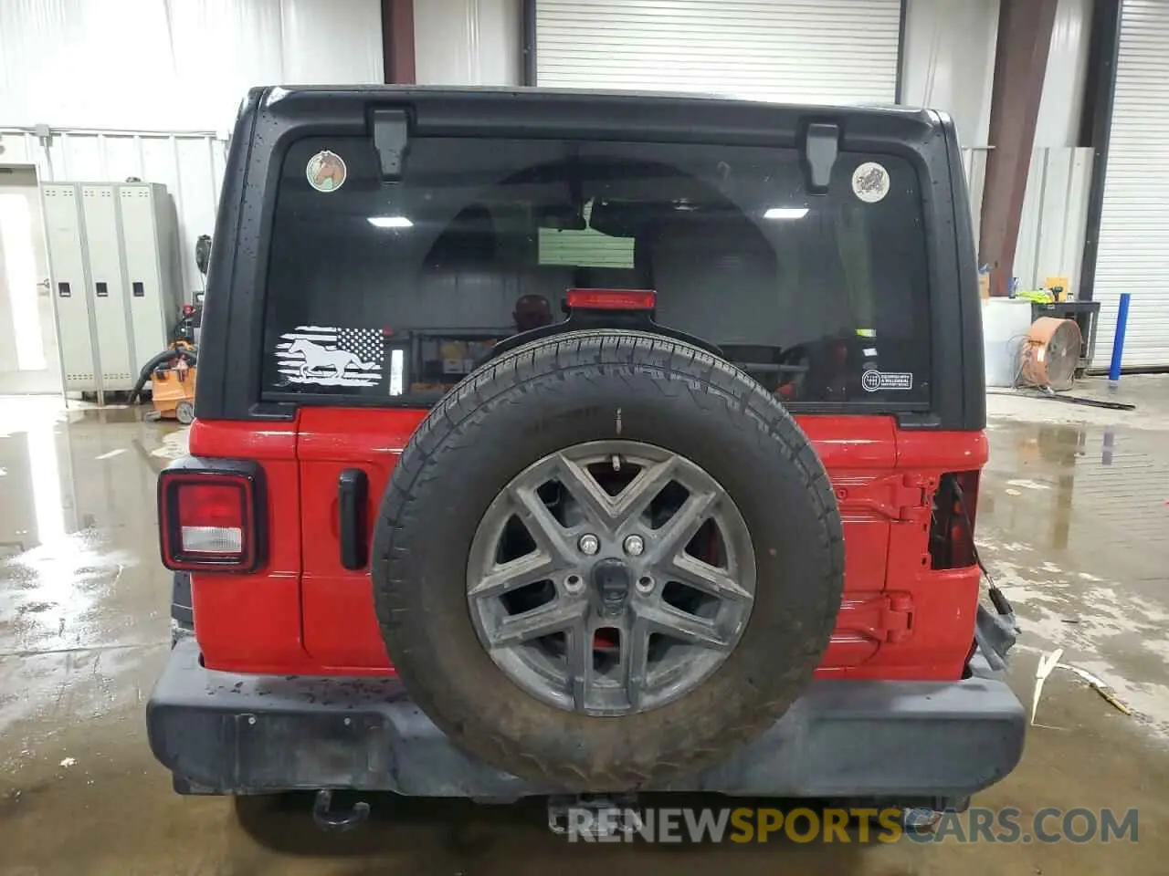 6 Photograph of a damaged car 1C4PJXDG5RW177357 JEEP WRANGLER 2024