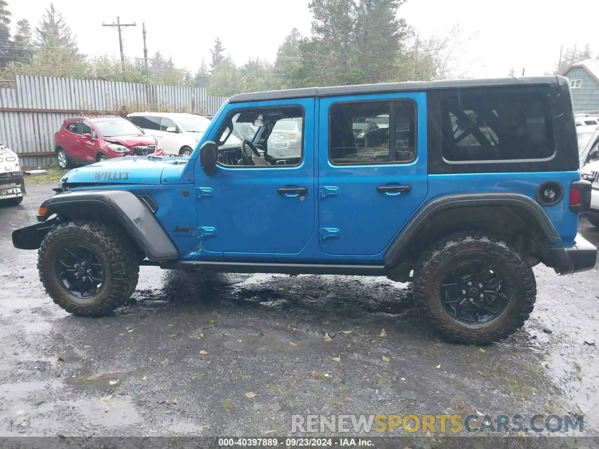 14 Photograph of a damaged car 1C4PJXDG5RW259234 JEEP WRANGLER 2024